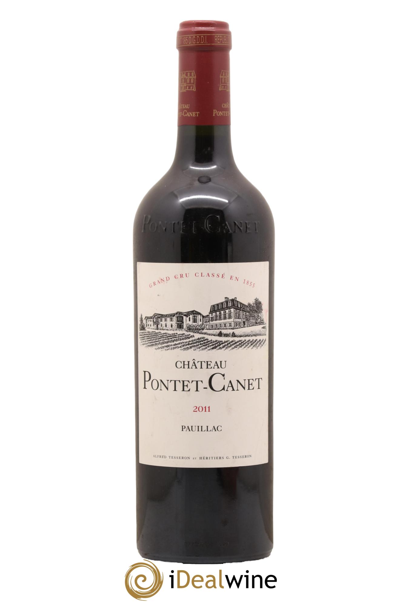 Château Pontet Canet 5ème Grand Cru Classé 2011 - Lot de 1 bouteille - 0
