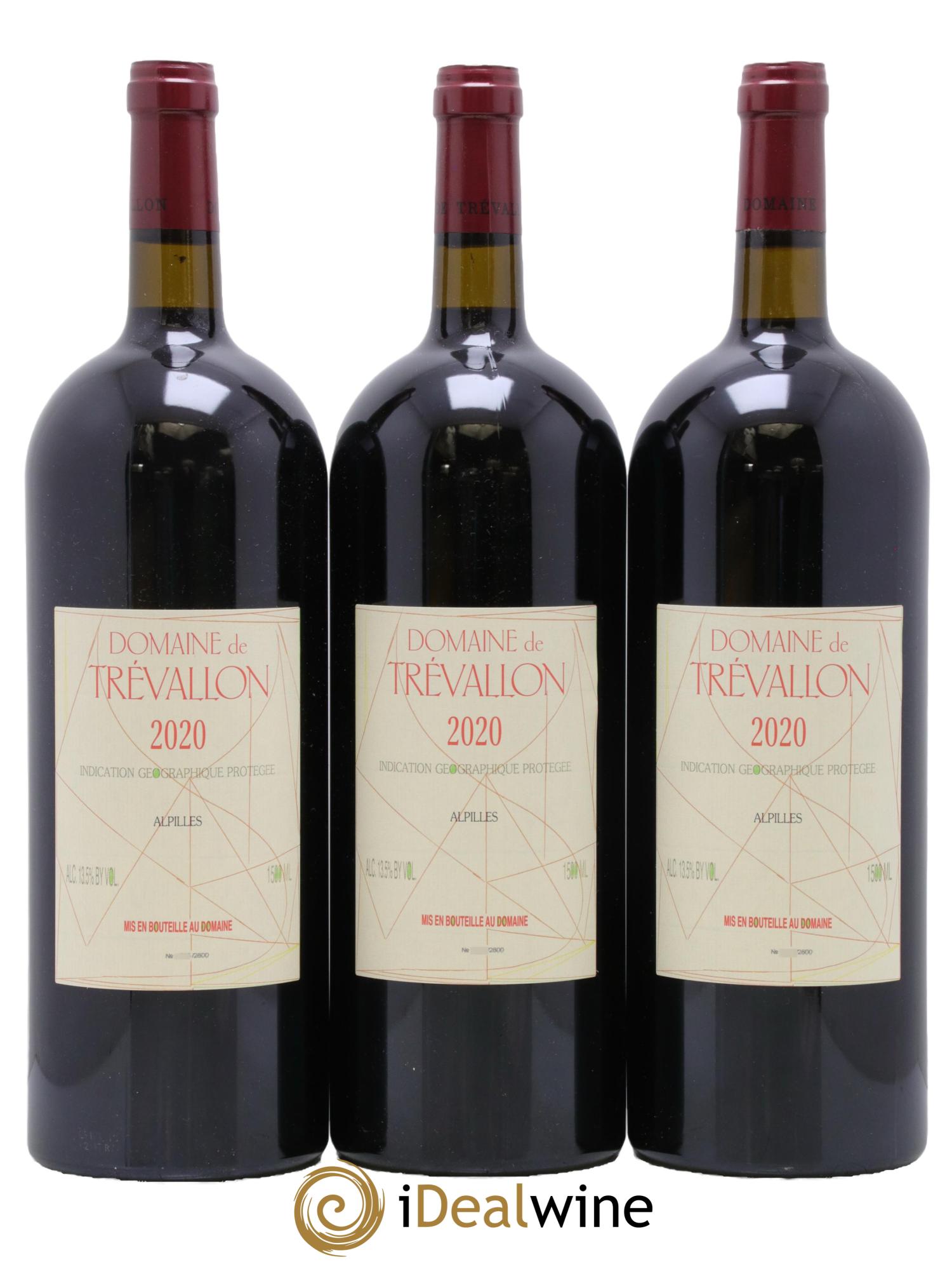 Alpilles Trévallon (Domaine de) Eloi Dürrbach 2020 - Posten von 3 Magnum - 0
