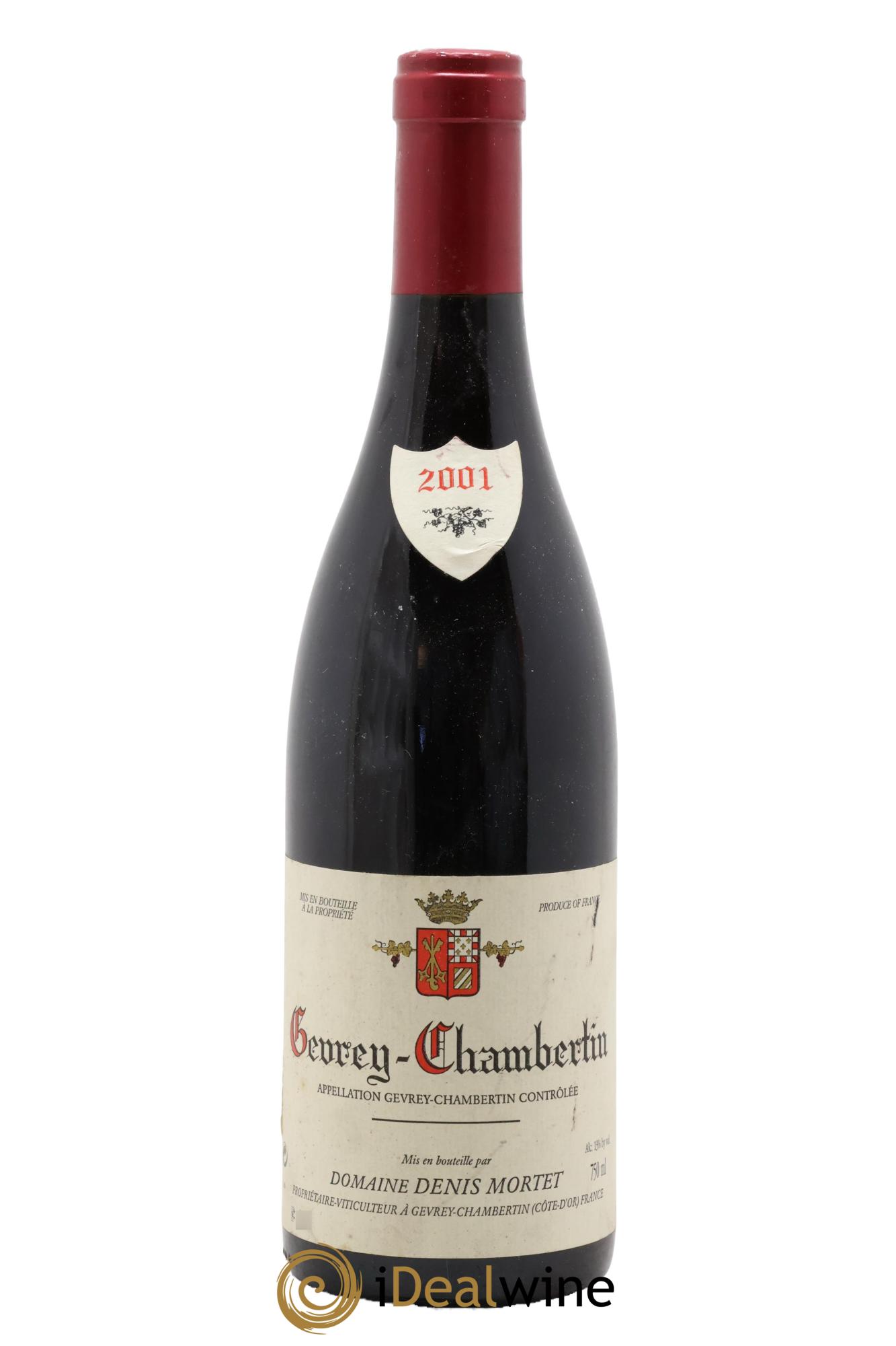 Gevrey-Chambertin Denis Mortet (Domaine) 2001 - Lotto di 1 bottiglia - 0