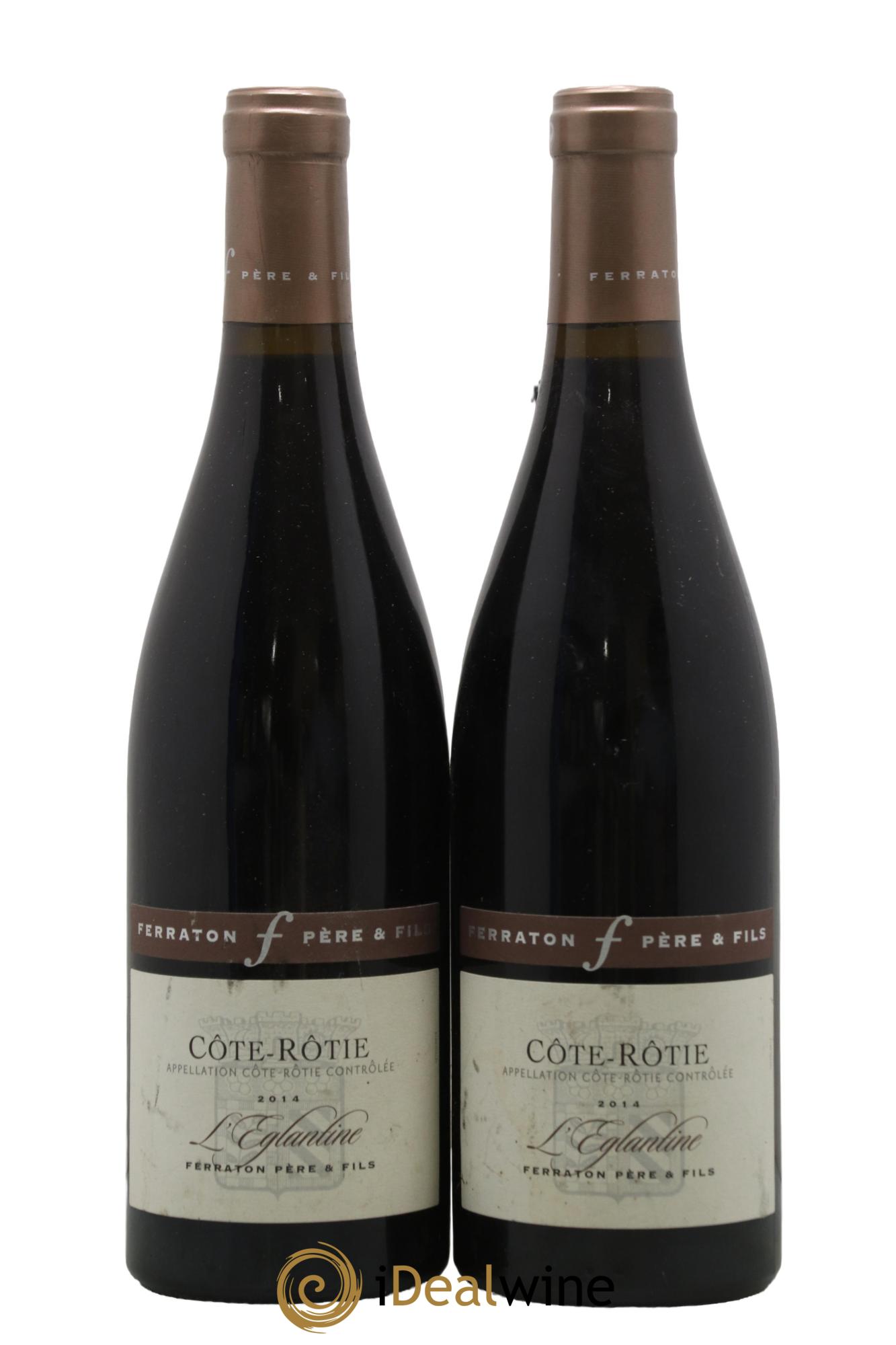 Côte-Rôtie L'Eglantine Ferraton Pere Et Fils 2014 - Lot of 2 bottles - 0