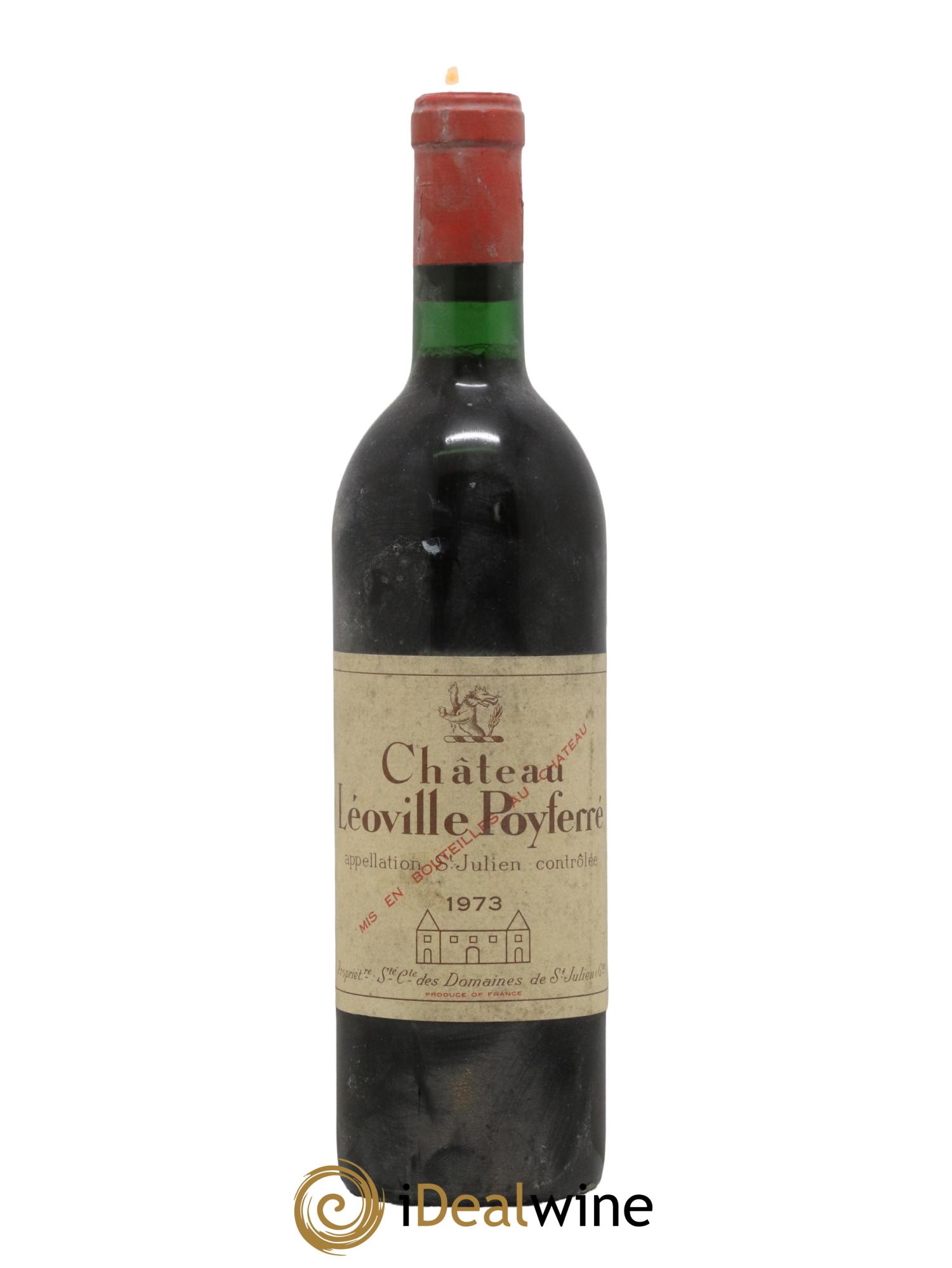 Château Léoville Poyferré 2ème Grand Cru Classé 1973 - Lot de 1 bouteille - 0