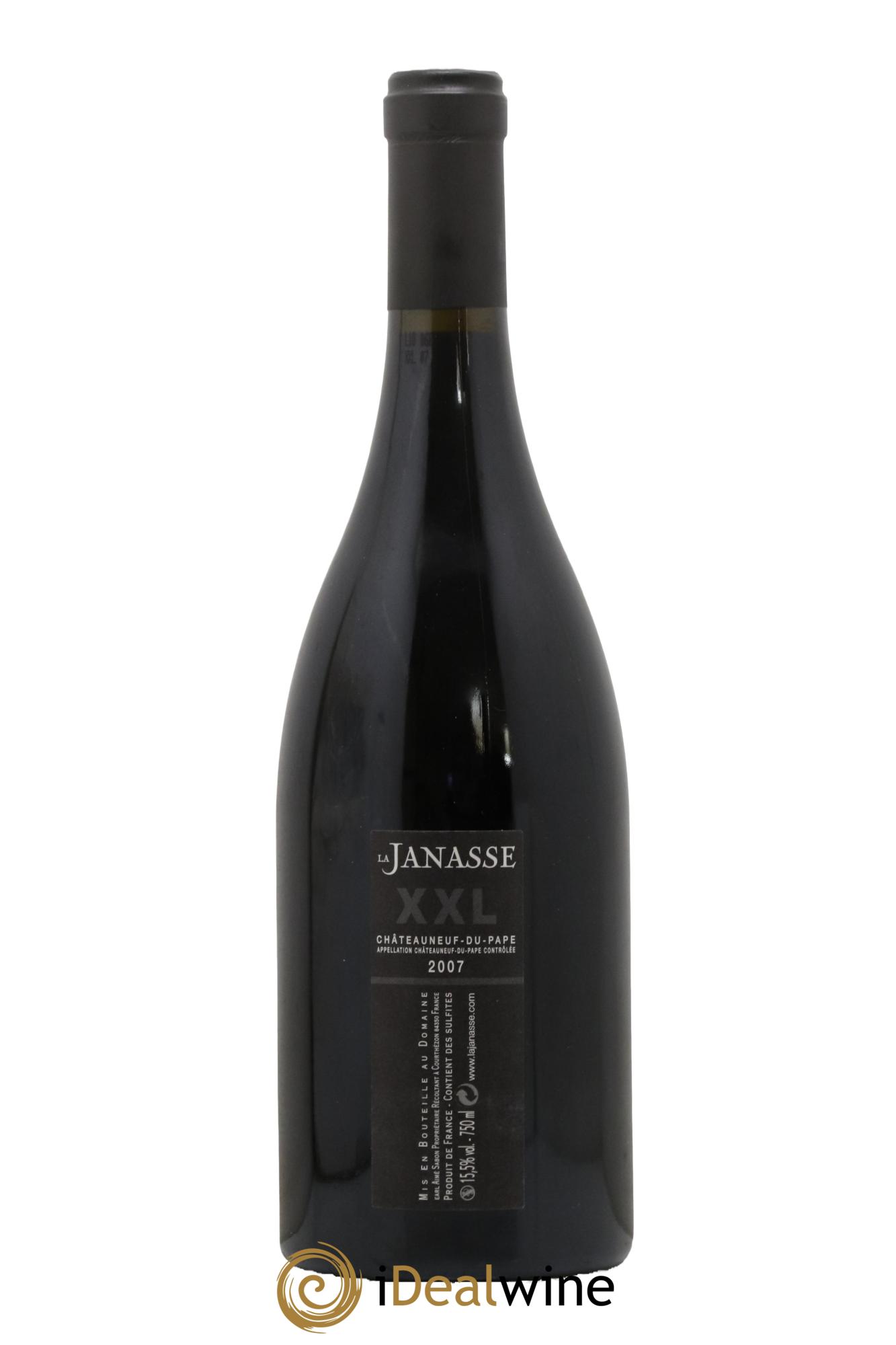 Châteauneuf-du-Pape Cuvée XXL La Janasse (Domaine de) 2007 - Lot de 1 bouteille - 1