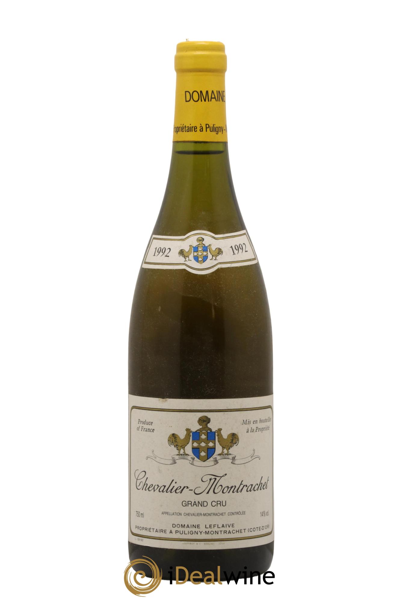 Chevalier-Montrachet Grand Cru Leflaive (Domaine) 1992 - Lot de 1 bouteille - 0