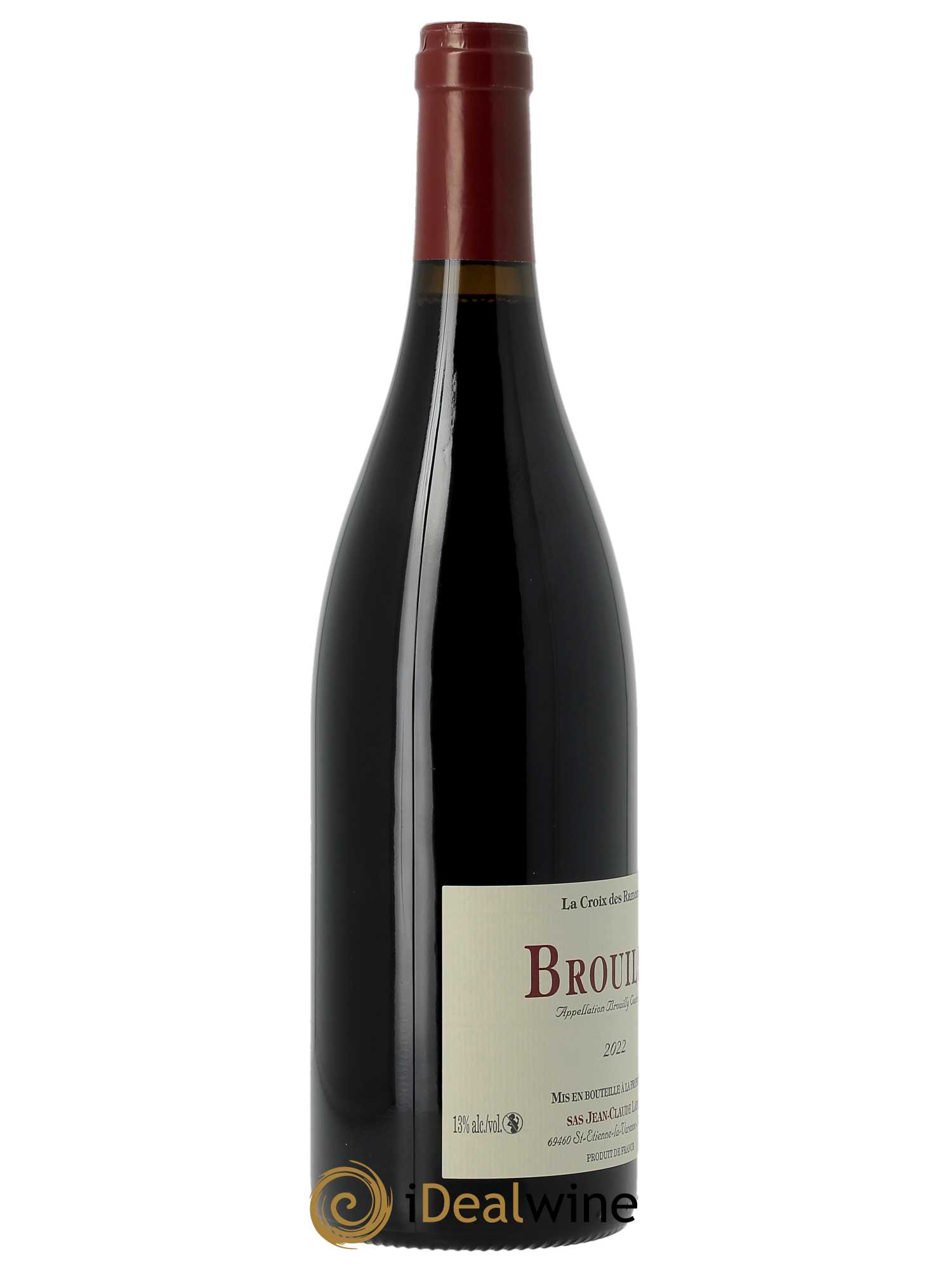 Brouilly La Croix des Rameaux Jean-Claude Lapalu 2022 - Lot of 1 bottle - 1