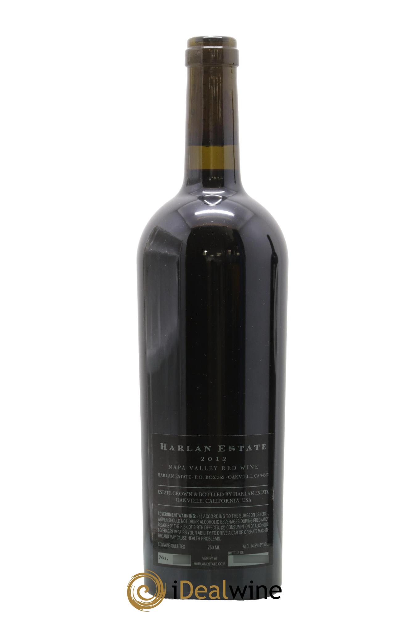 Napa Valley Harlan Estate 2012 - Posten von 1 Flasche - 1