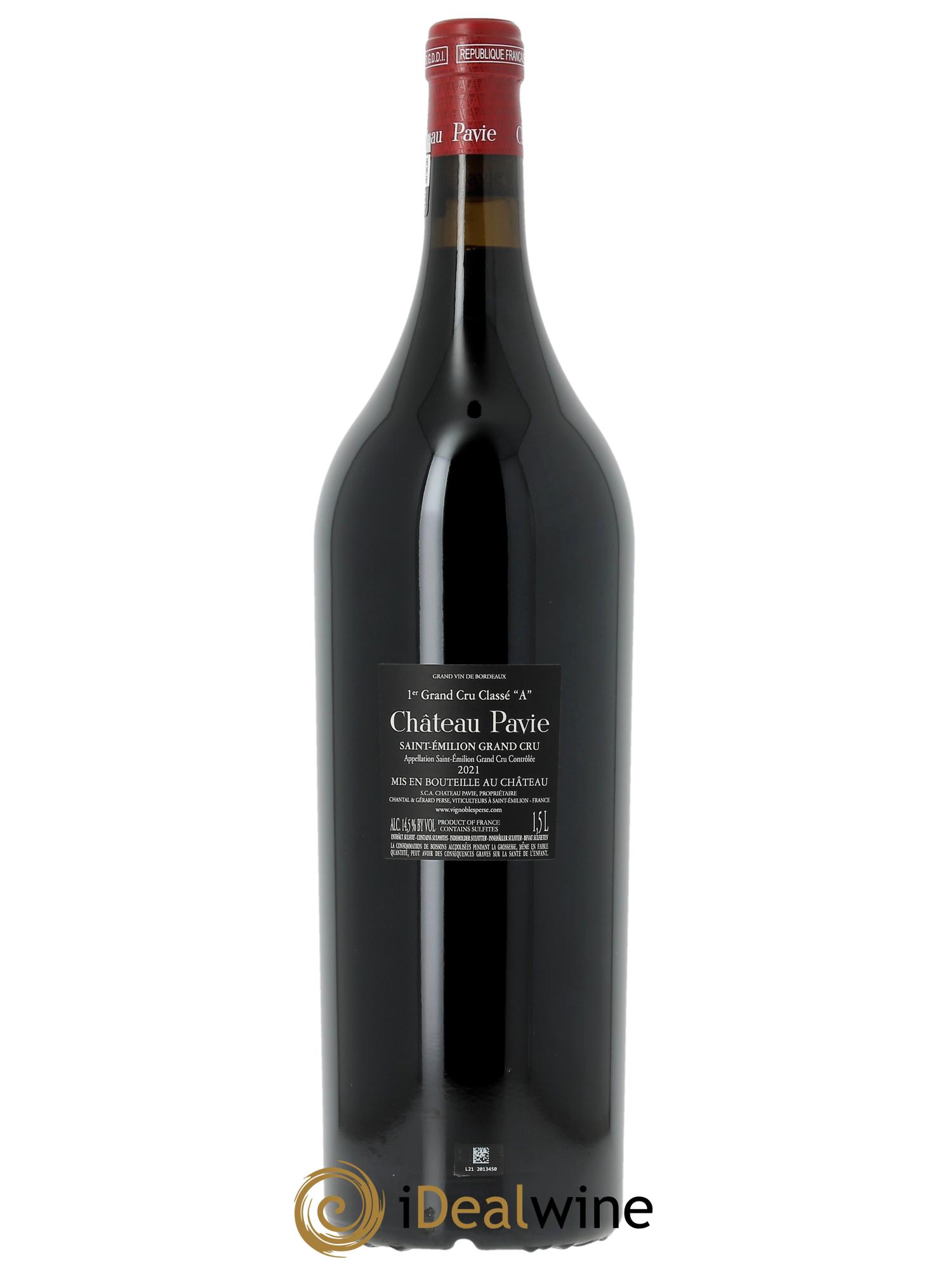 Château Pavie 1er Grand Cru Classé A  2021 - Lot de 1 magnum - 1