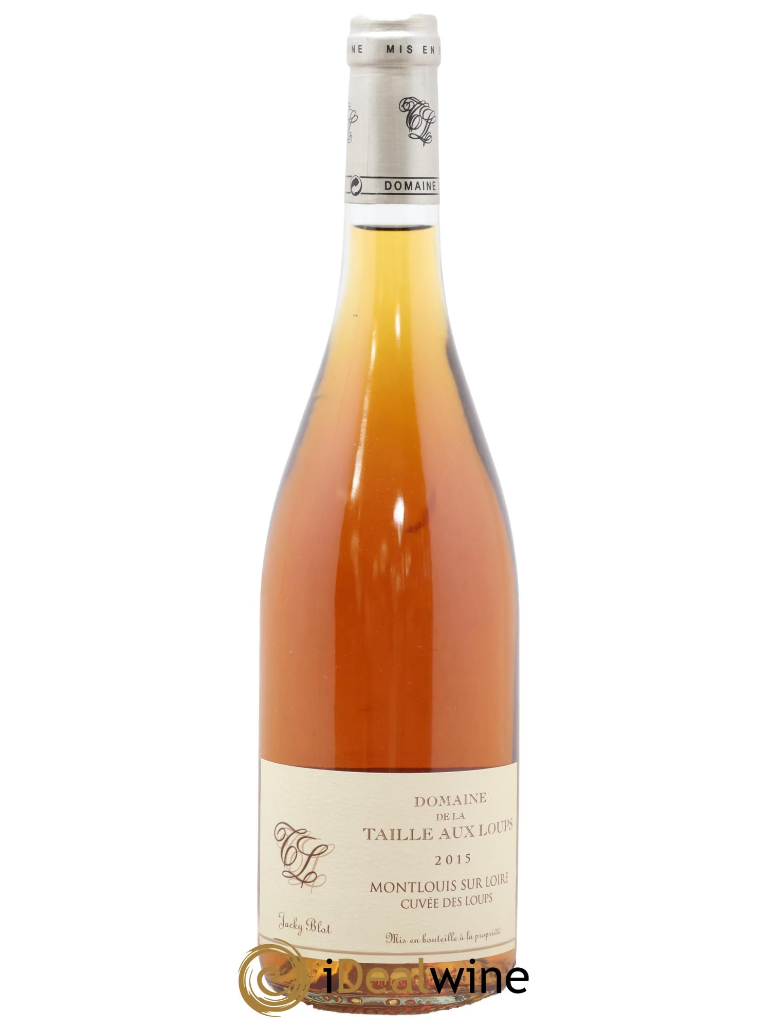 Montlouis-sur-Loire Cuvée des Loups La Taille aux Loups - Jacky Blot 2015 - Lot de 1 bouteille - 0