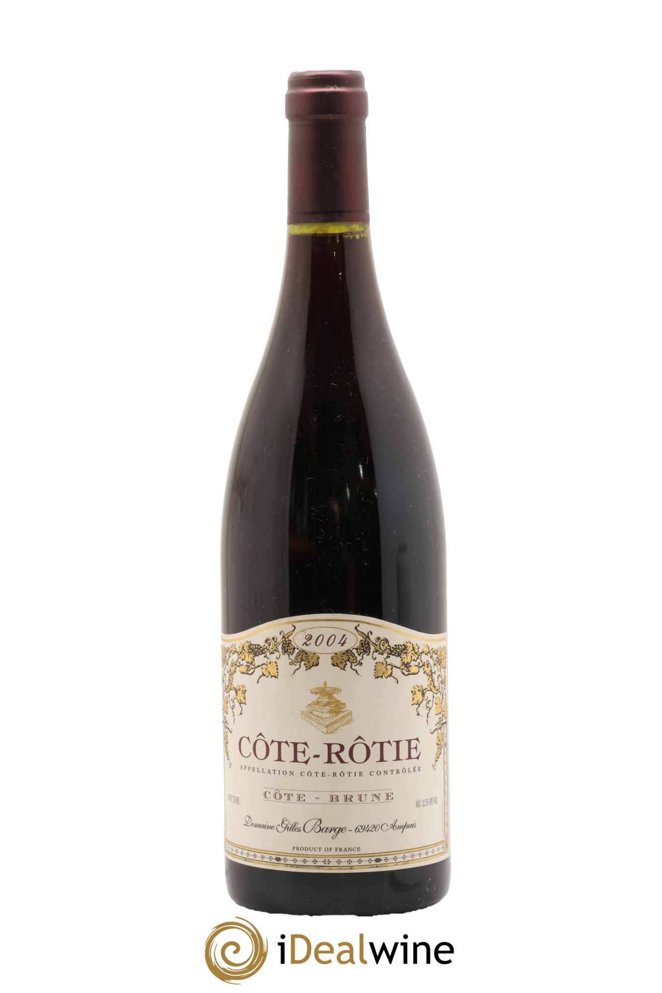 Côte-Rôtie Côte-Brune Barge (Domaine) 2004 - Lot de 1 bouteille - 0