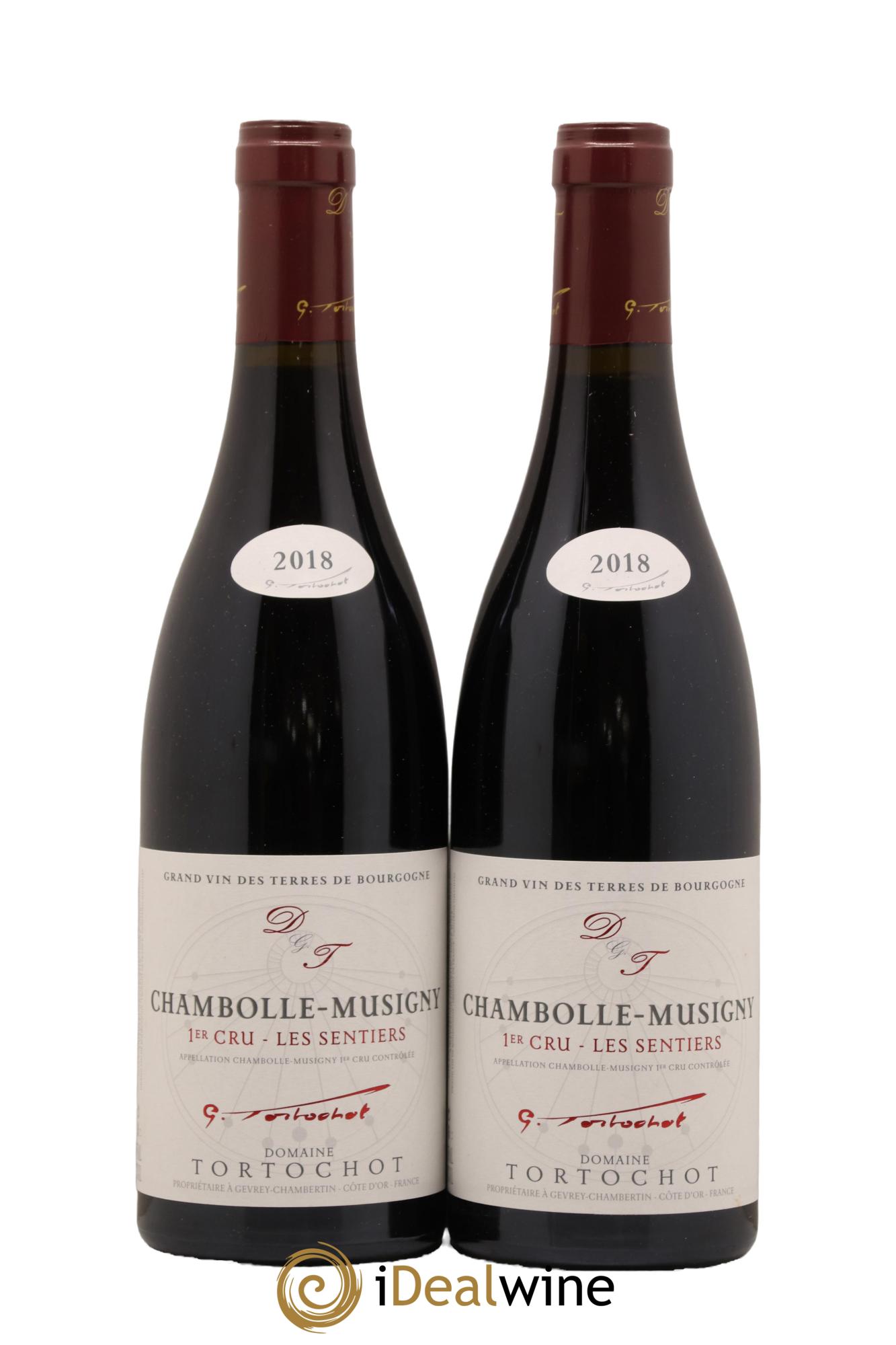 Chambolle-Musigny 1er Cru Les Sentiers Tortochot (Domaine) 2018 - Lot de 2 bouteilles - 0