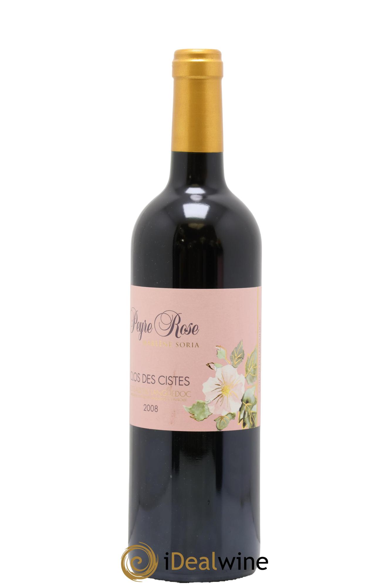 Vin de France (anciennement Coteaux du Languedoc) Domaine Peyre Rose Les Cistes Marlène Soria 2008 - Posten von 1 Flasche - 0