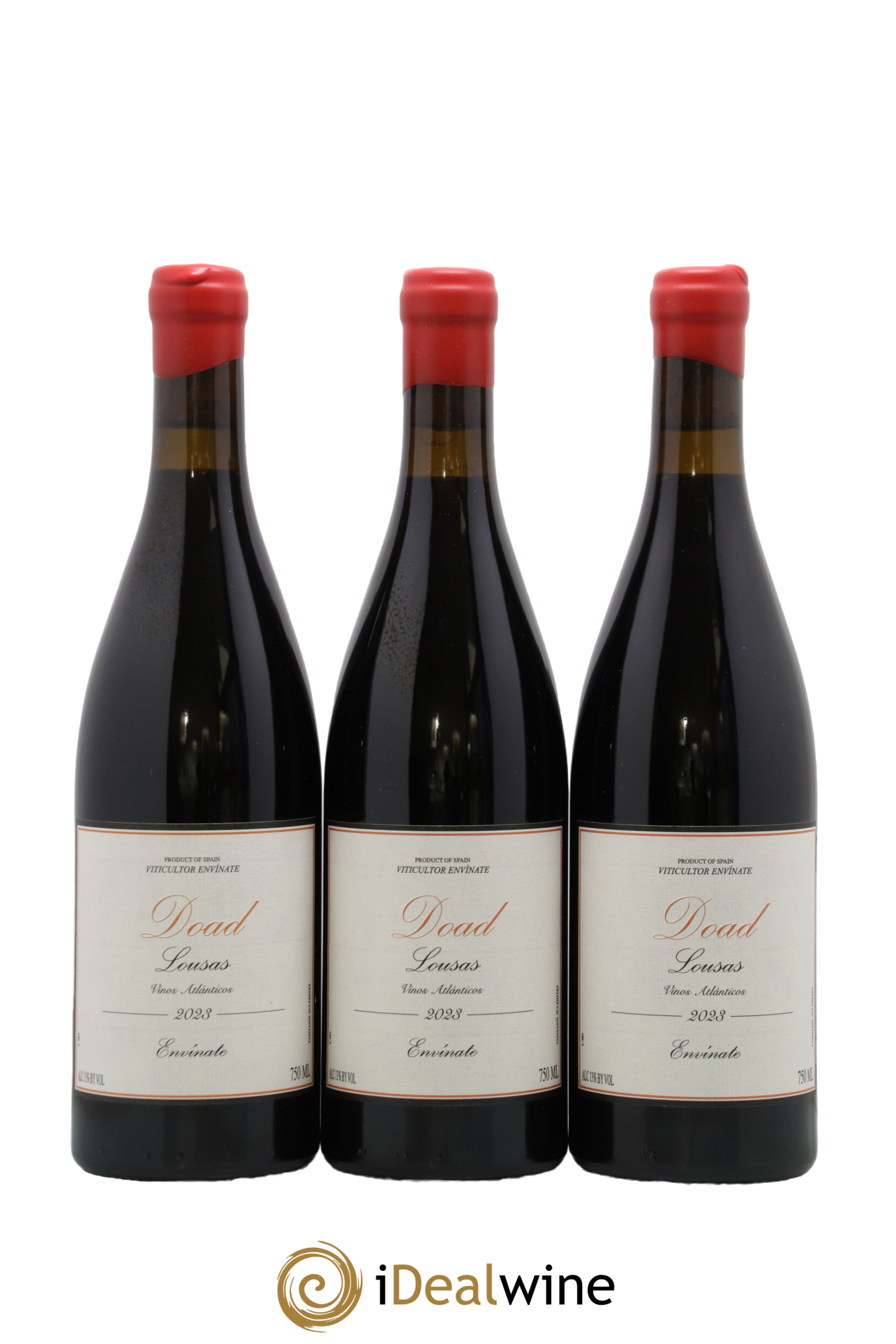Vinos Atlánticos Lousas Parcela Doad Envinate 2023 - Lot de 3 bouteilles - 0