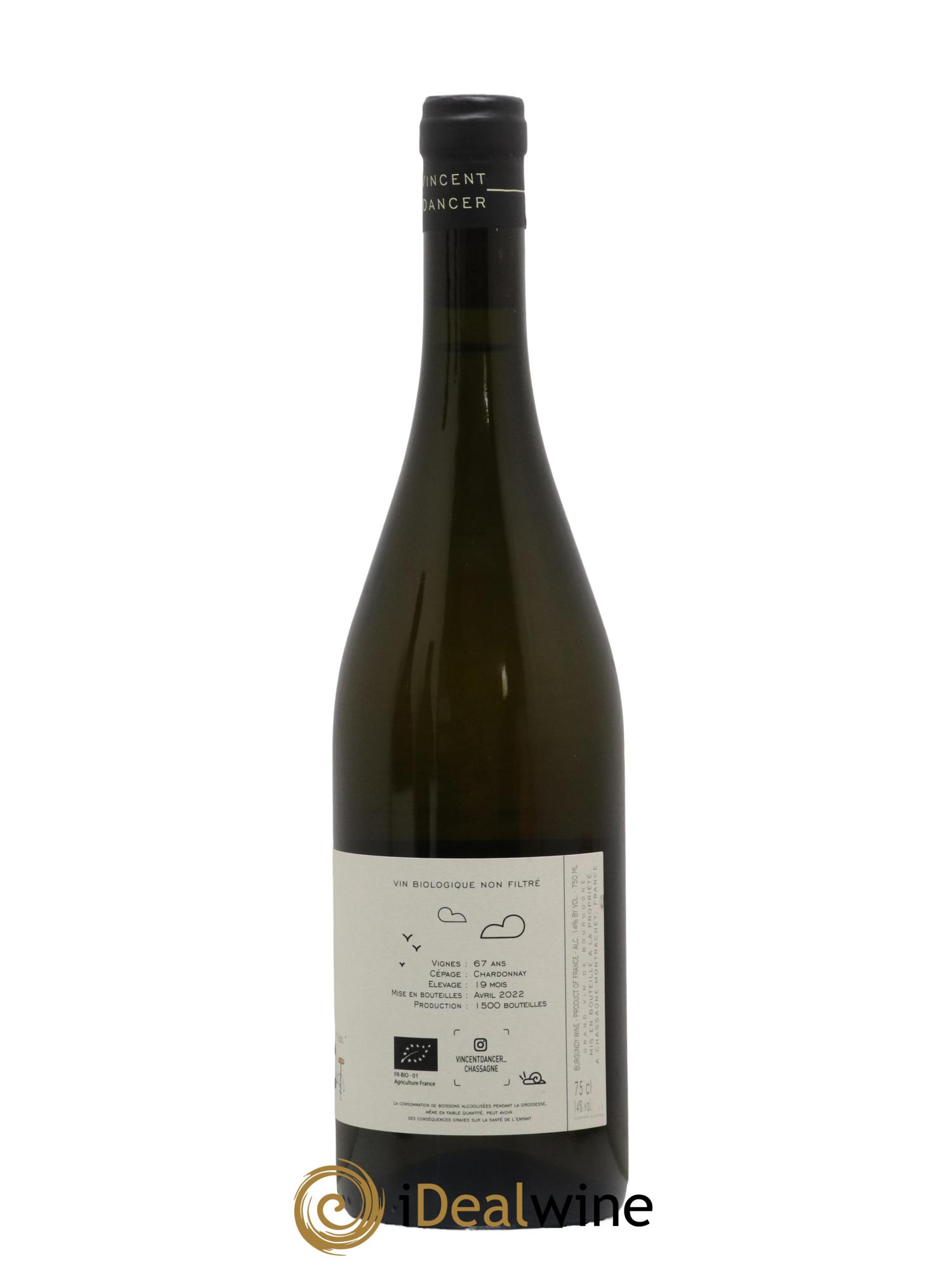 Chassagne-Montrachet 1er Cru (Morgeot) Tête du Clos Vincent Dancer 2020 - Lotto di 1 bottiglia - 1