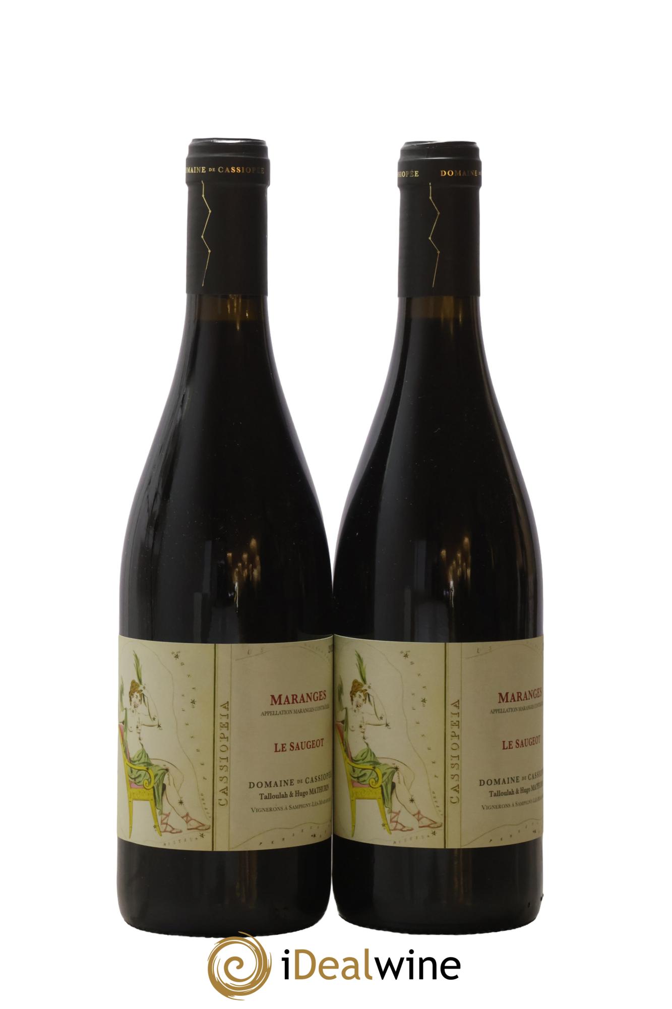 Maranges Le Saugeot Domaine de Cassiopée 2023 - Posten von 2 Flaschen - 0