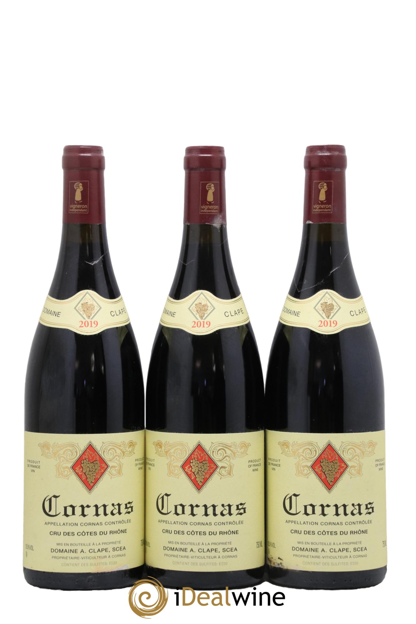 Cornas Auguste Clape 2019 - Posten von 3 Flaschen - 0