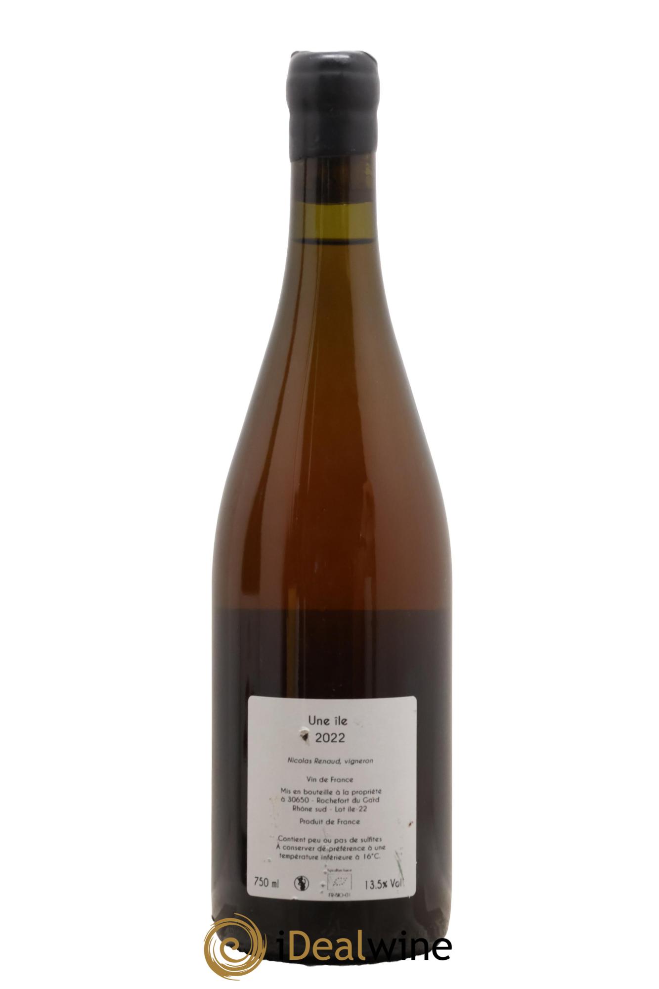 Vin de France Une Ile Clos des Grillons 2022 - Posten von 1 Flasche - 1