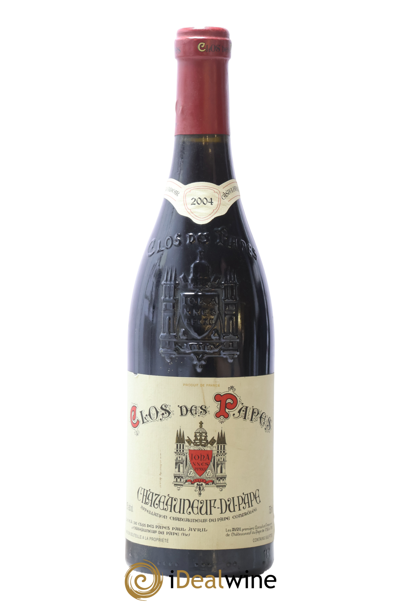 Châteauneuf-du-Pape Clos des Papes - Paul Avril 2004 - Lot de 1 bouteille - 0