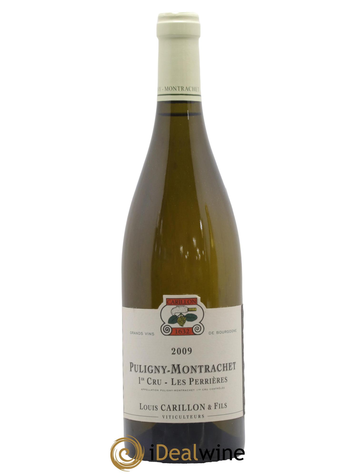 Puligny-Montrachet 1er Cru Les Perrières Louis Carillon & Fils 2009 - Lot de 1 bouteille - 0
