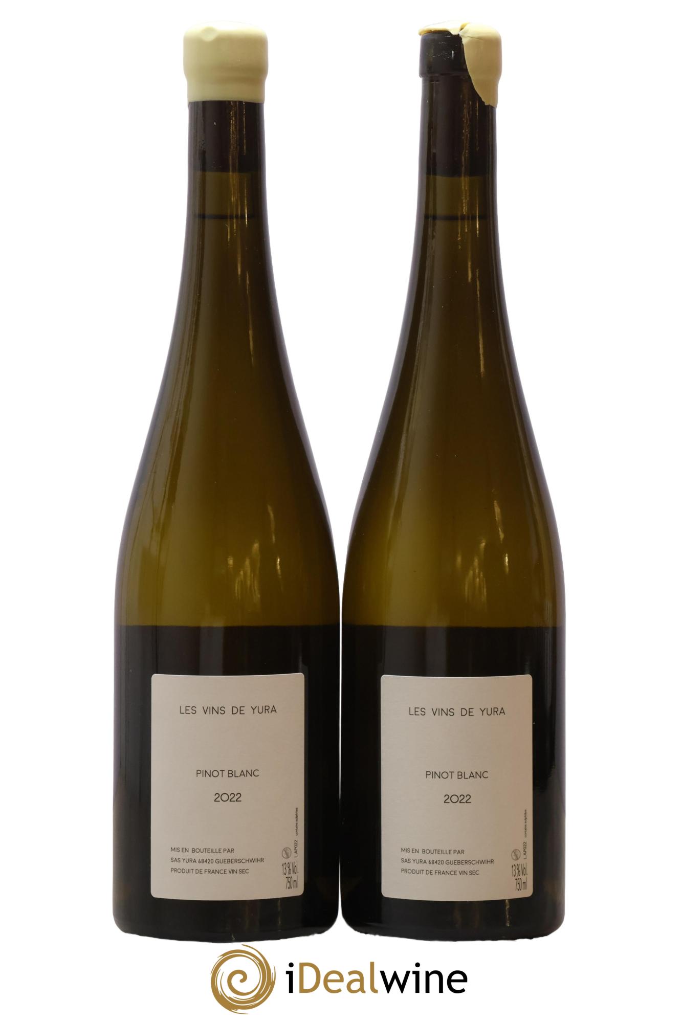 Alsace L'abeille et le papillon Jintaro Yura 2022 - Lot de 2 bouteilles - 1