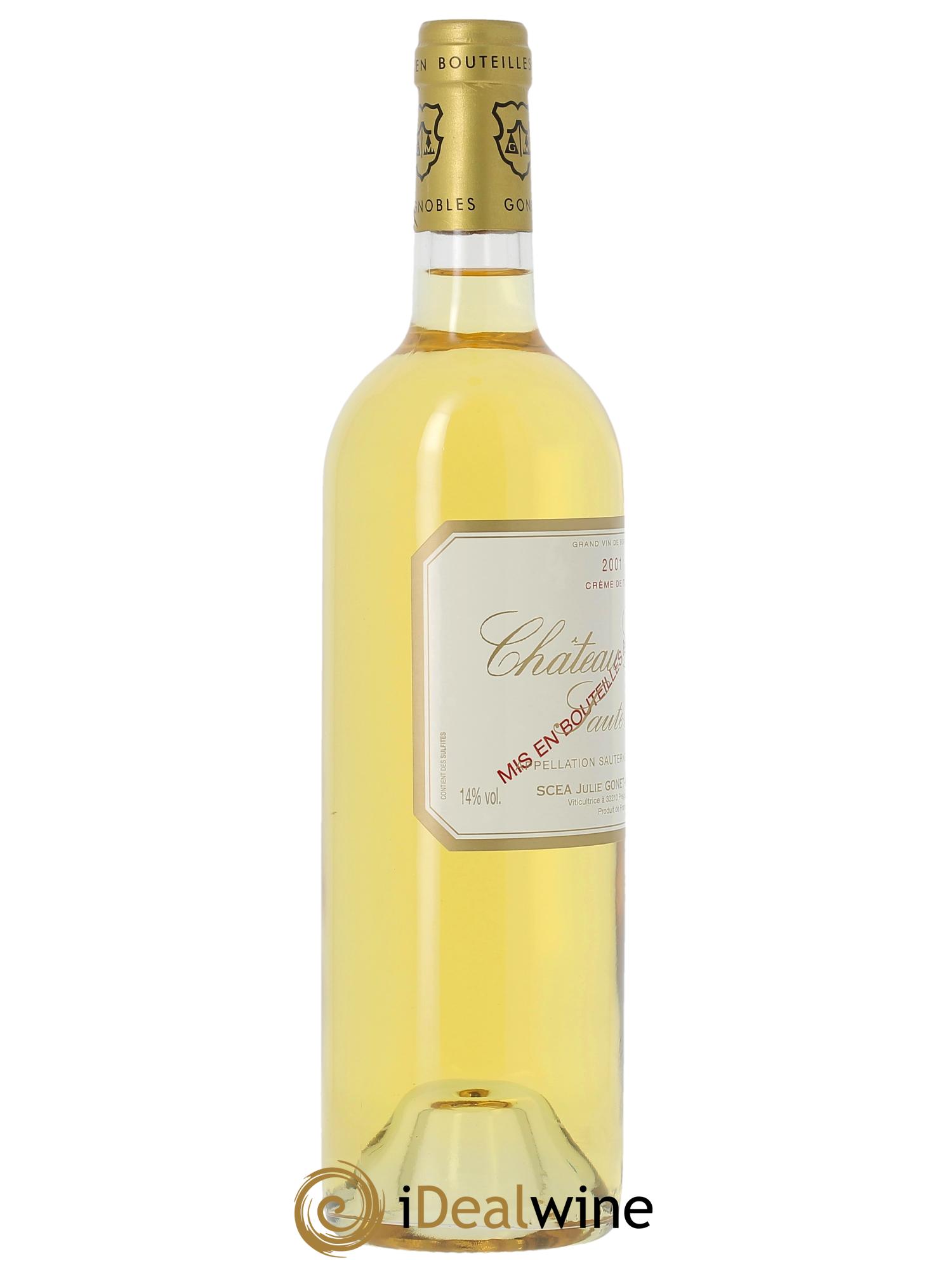 Château Gilette - Crème de Tête 2001 - Lot of 1 bottle - 1