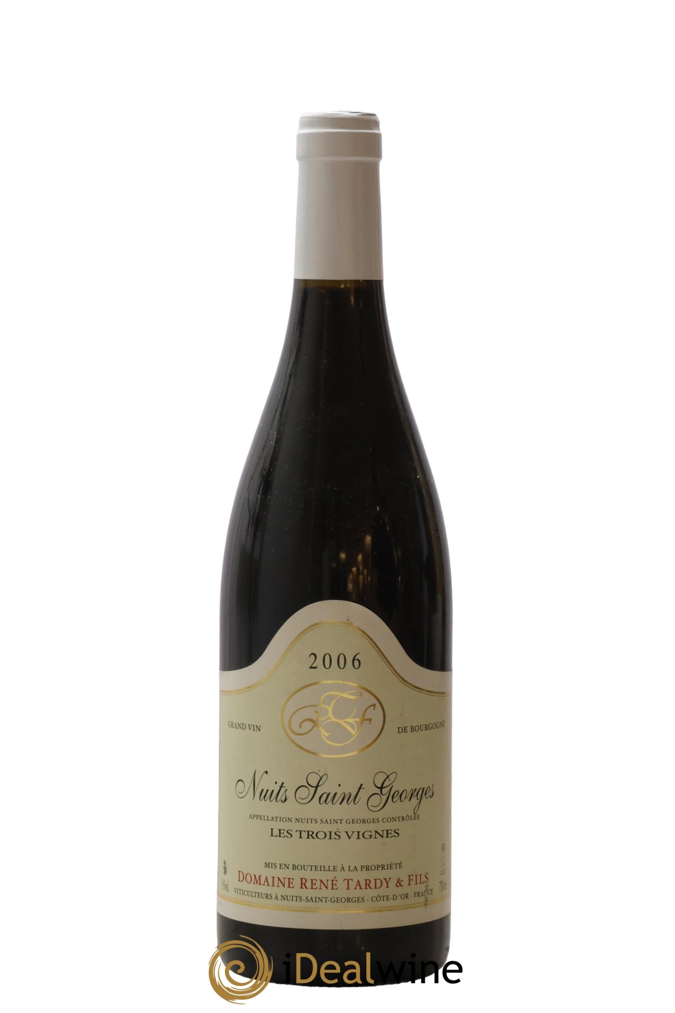 Nuits-Saint-Georges Les Trois Vignes René Tardy 2006 - Lotto di 1 bottiglia - 0