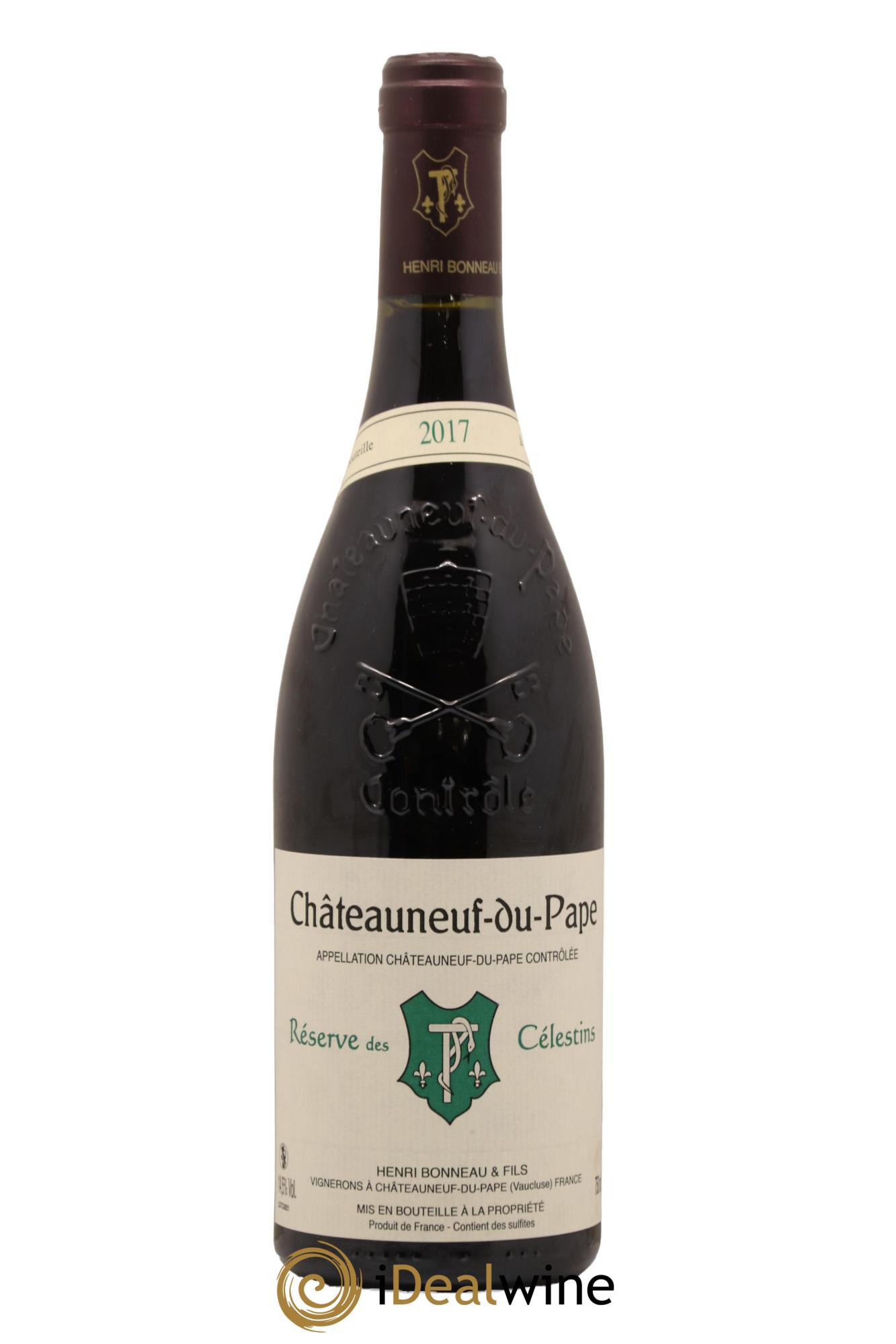 Châteauneuf-du-Pape Réserve des Célestins Henri Bonneau & Fils 2017 - Lot of 1 bottle - 0