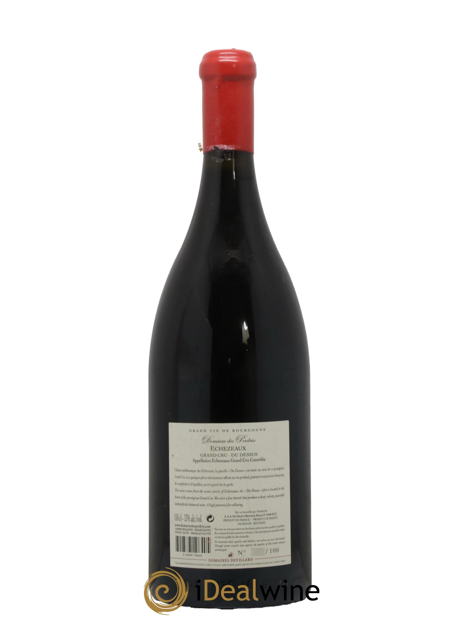 Echezeaux Grand Cru Du dessus Perdrix (Domaine des) 2018 - Lot de 1 magnum - 1