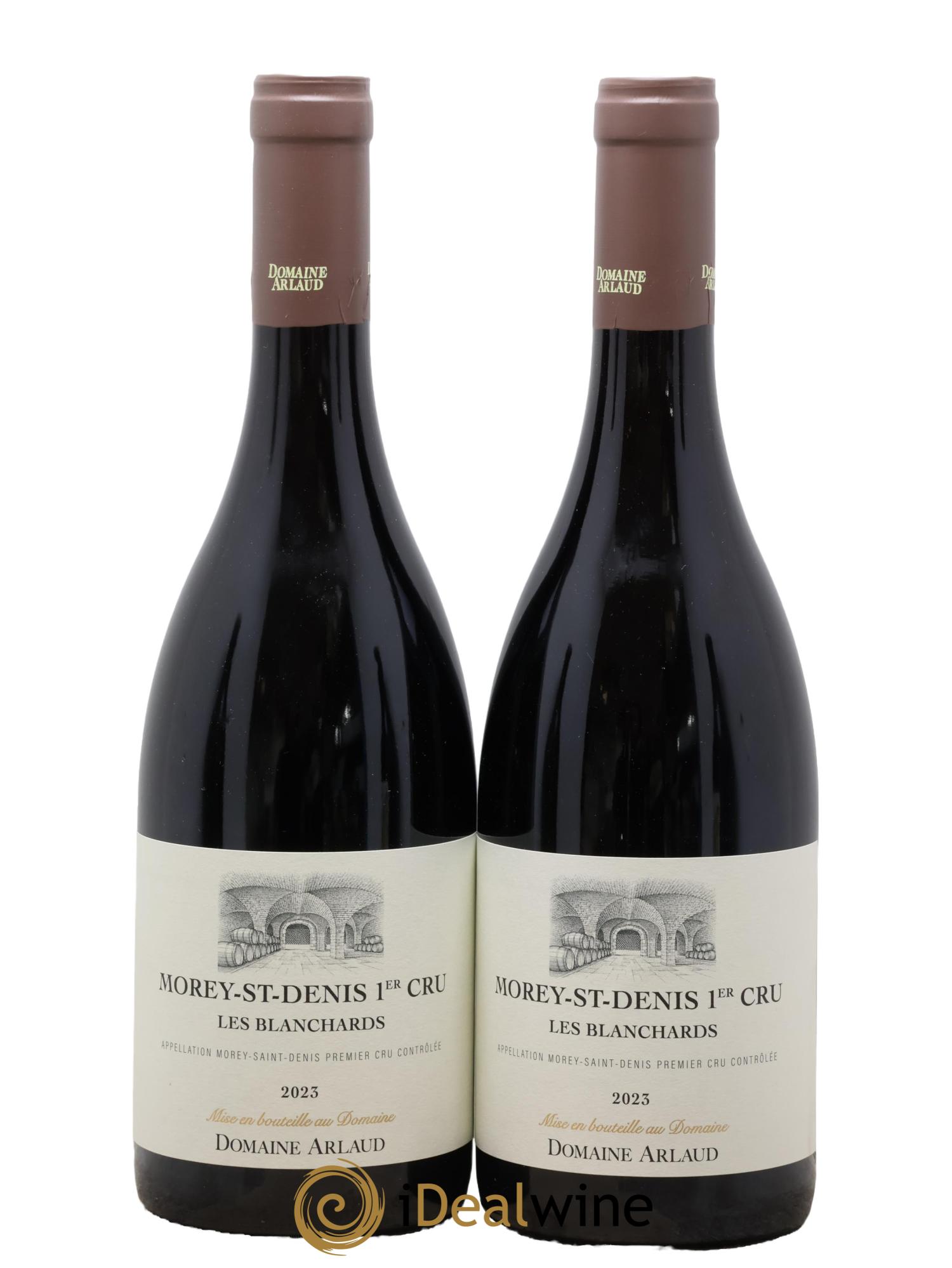 Morey Saint-Denis 1er Cru Les Blanchards Arlaud 2023 - Lot de 2 bouteilles - 0