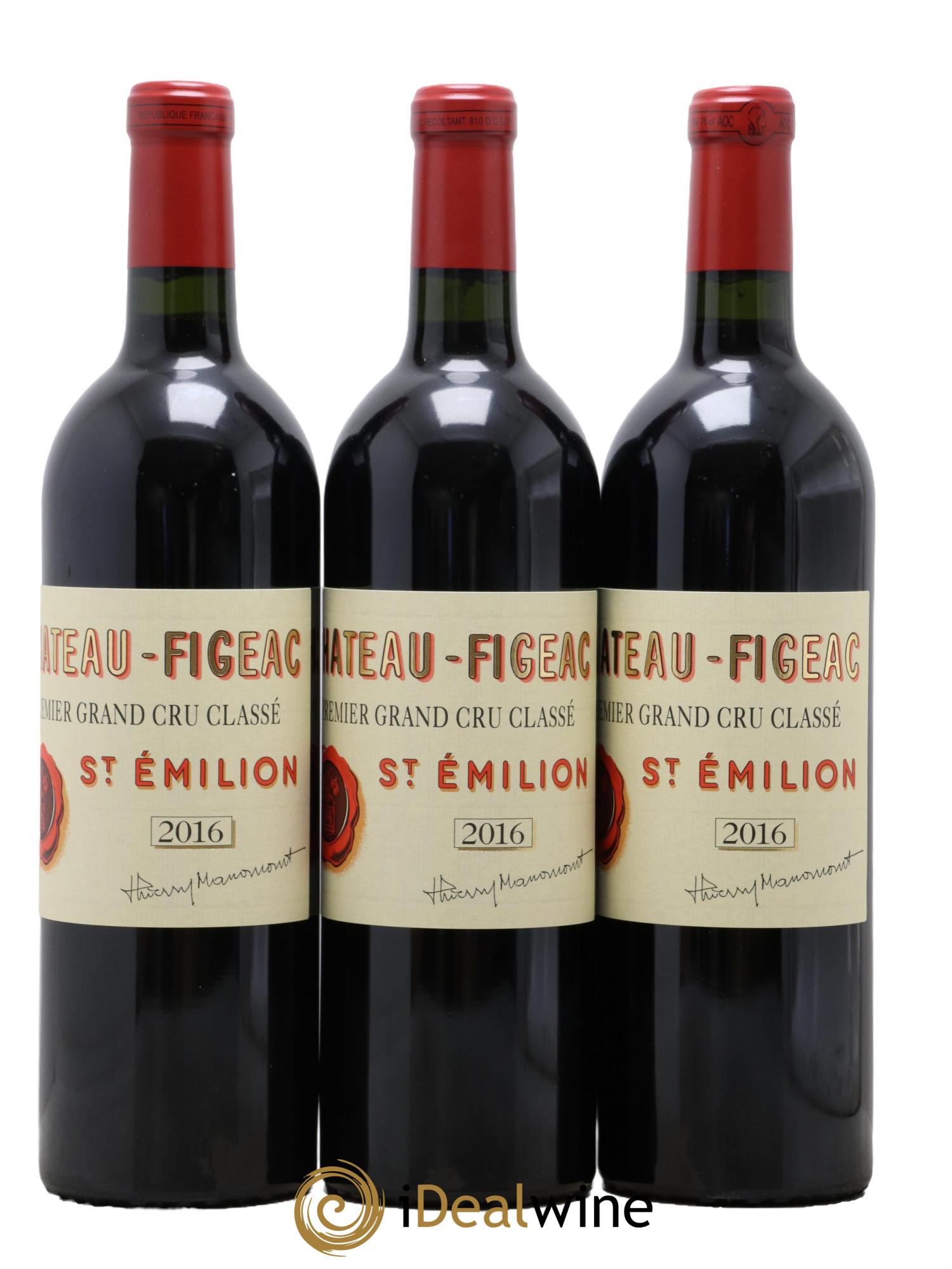 Château Figeac 1er Grand Cru Classé A 2016 - Lot de 6 bouteilles - 3