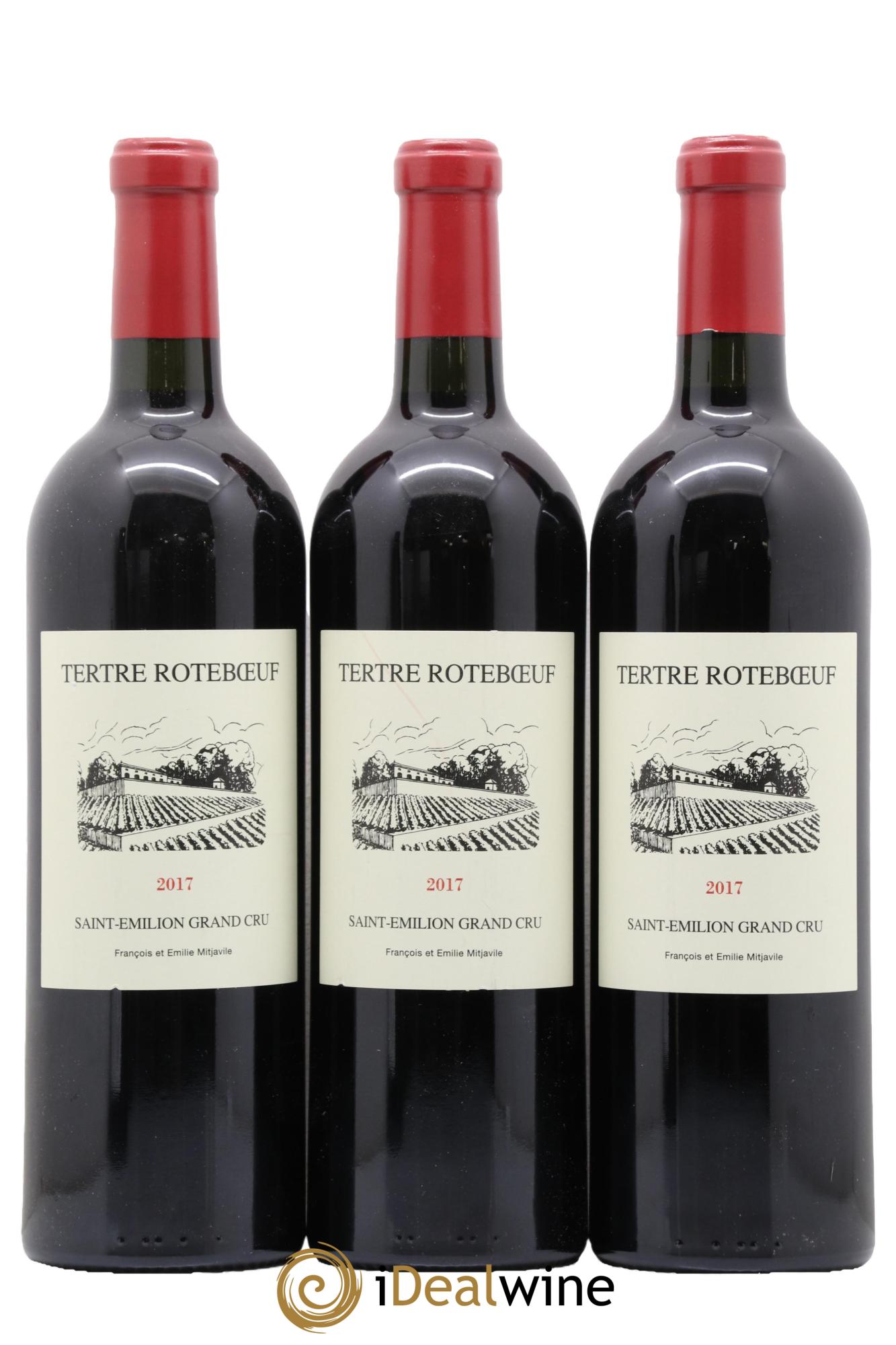 Château Tertre Roteboeuf 2017 - Posten von 3 Flaschen - 0