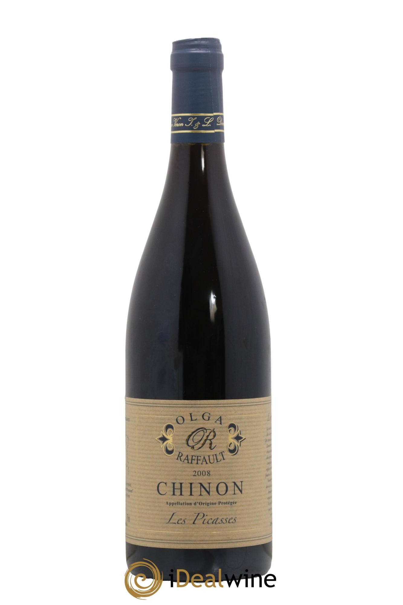 Chinon Les Picasses Olga Raffault 2008 - Lot de 1 bouteille - 0