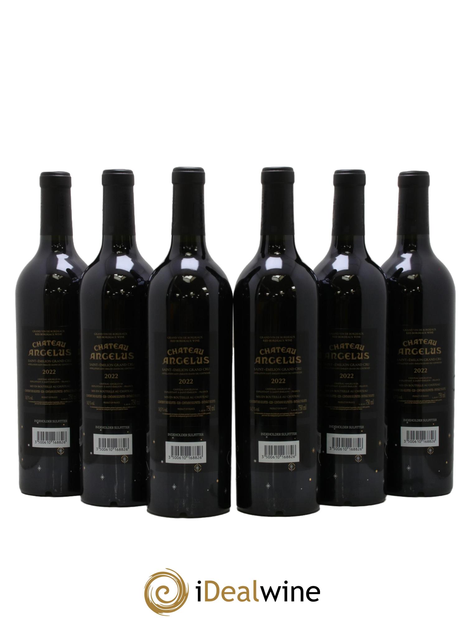 Château Angélus 1er Grand Cru Classé A 2022 - Lot of 6 bottles - 1