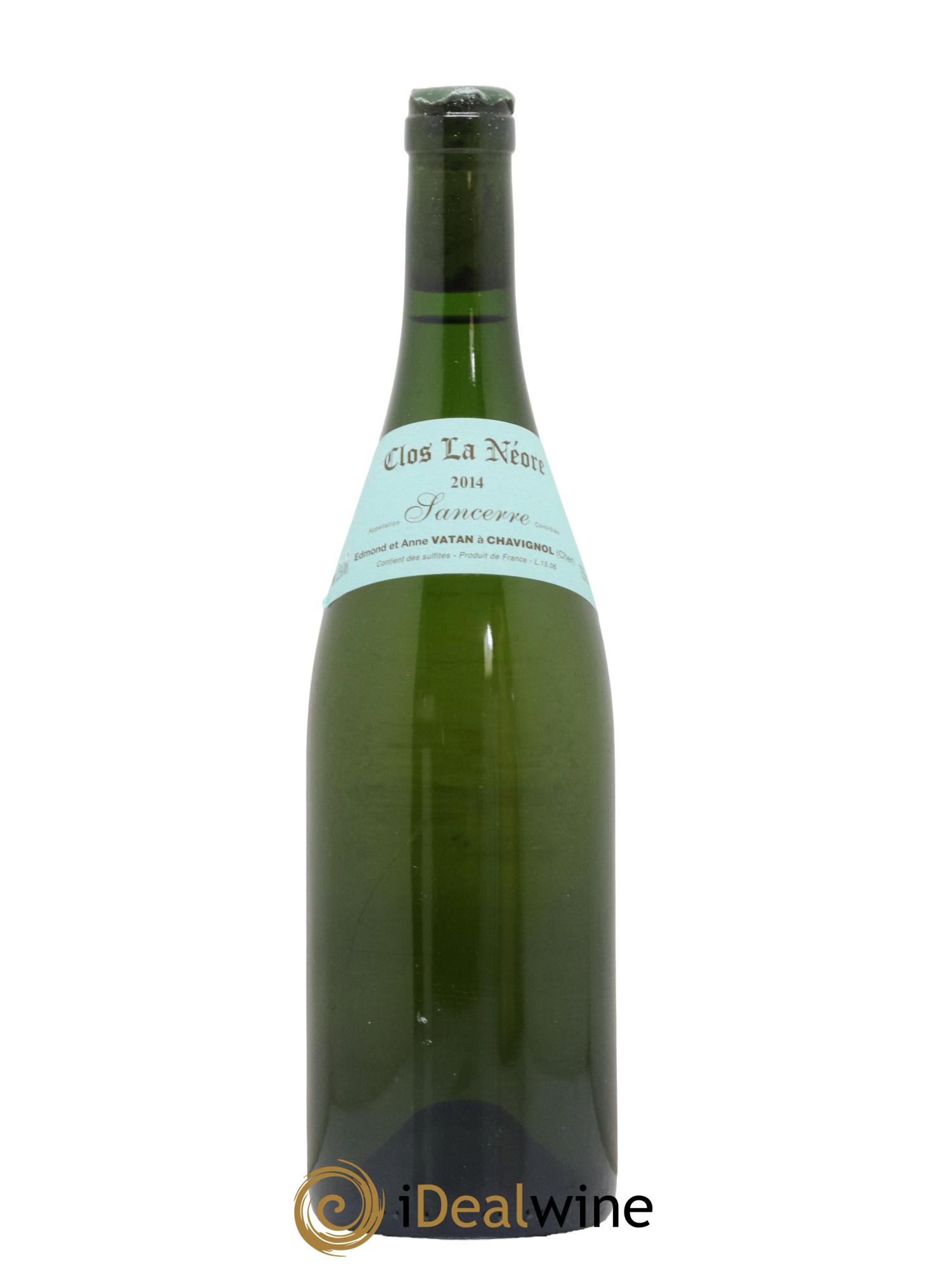 Sancerre Clos la Neore Edmond Vatan 2014 - Lot de 1 bouteille - 0