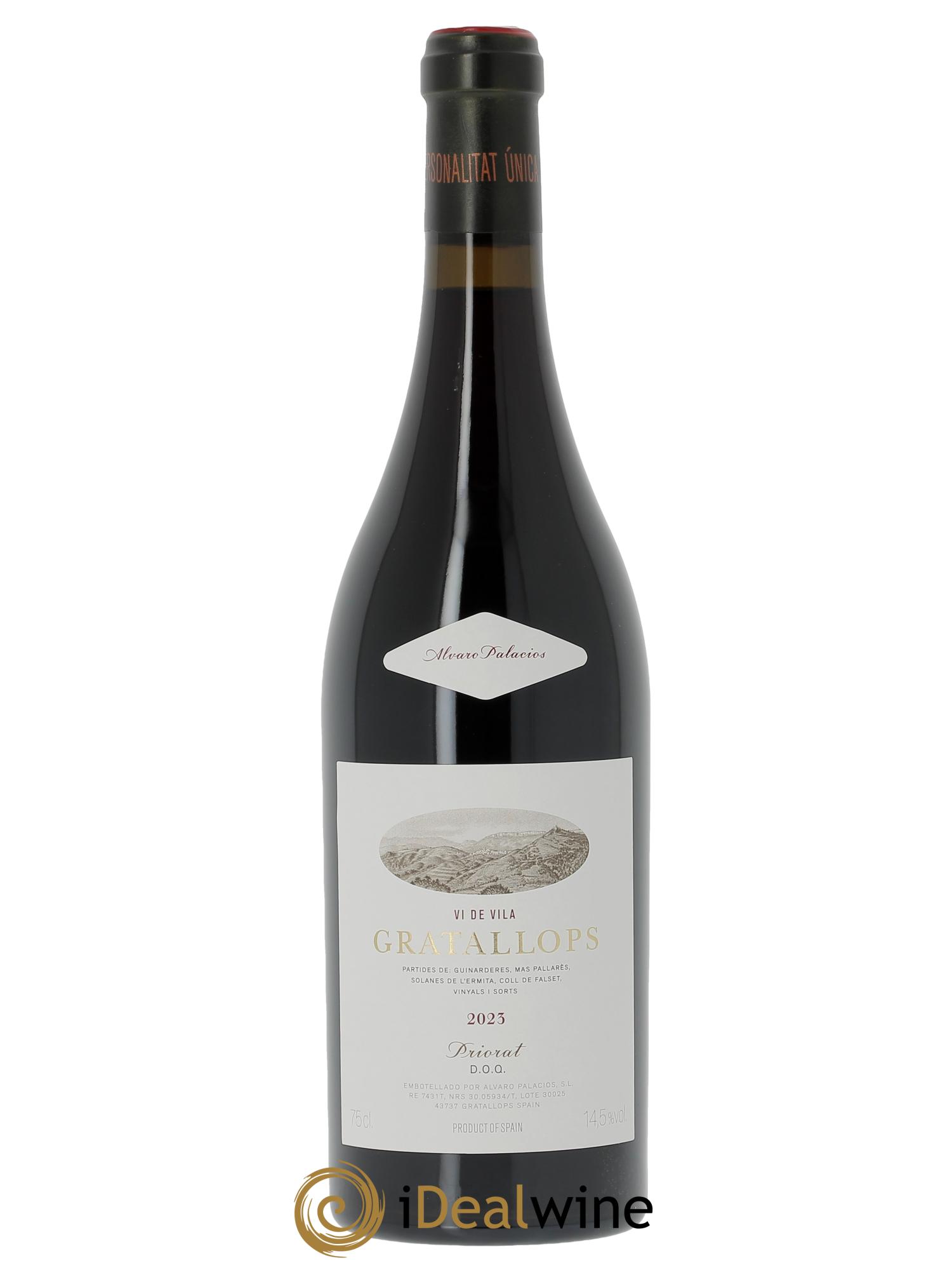 Priorat DOCa Alvaro Palacios Vi de Vila Gratallops 2023 - Lot de 1 bouteille - 0