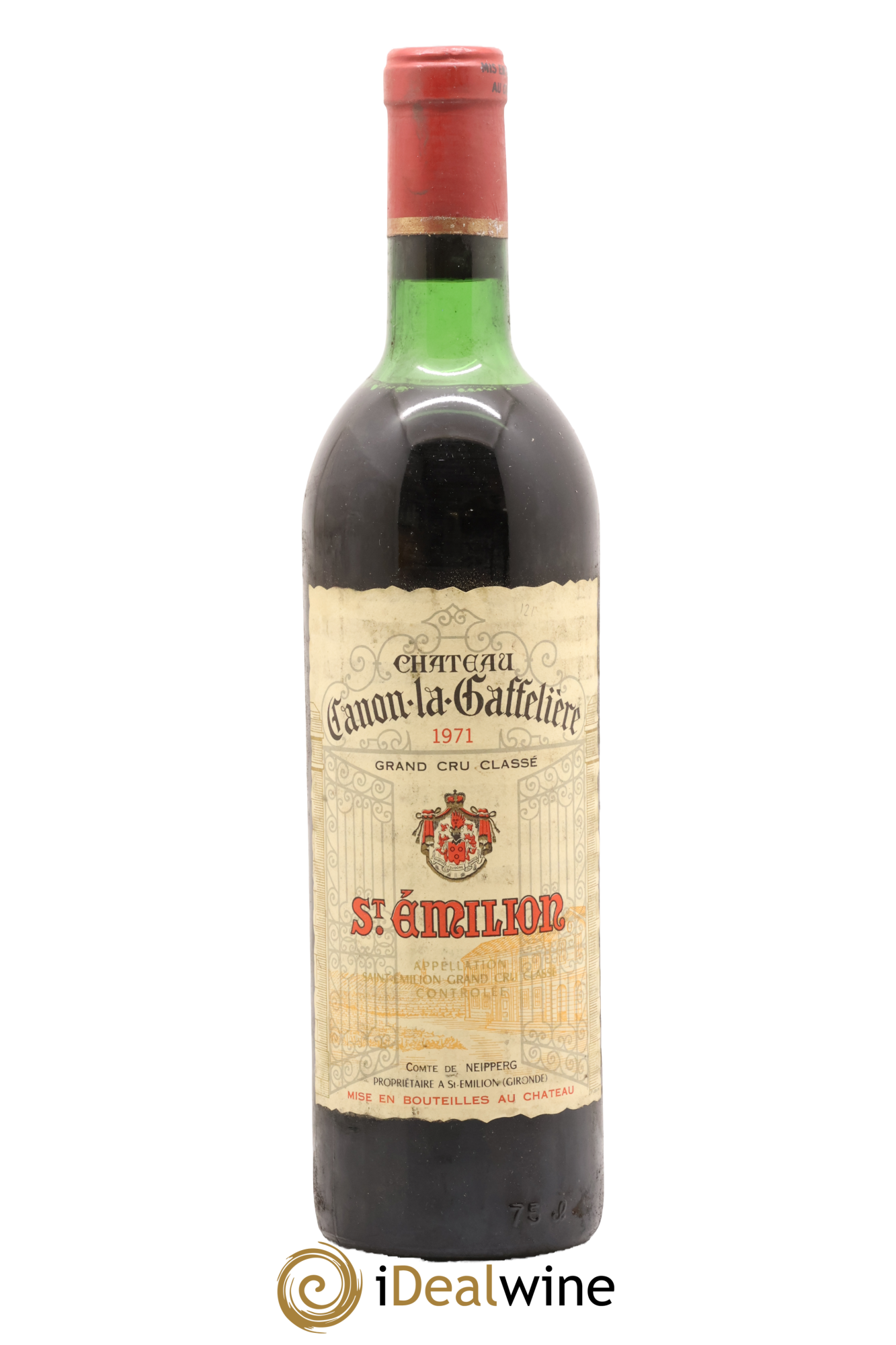 Château Canon la Gaffelière 1er Grand Cru Classé B 1971 - Posten von 1 Flasche - 0