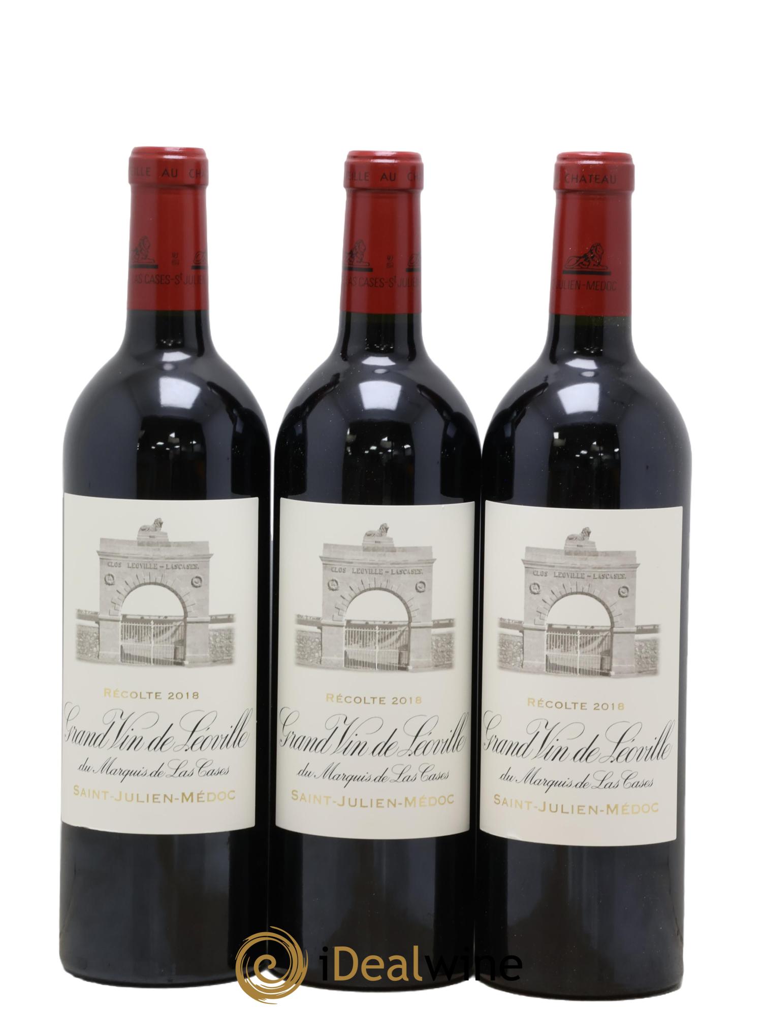 Château Léoville Las Cases 2ème Grand Cru Classé  2018 - Lot de 6 bouteilles - 3