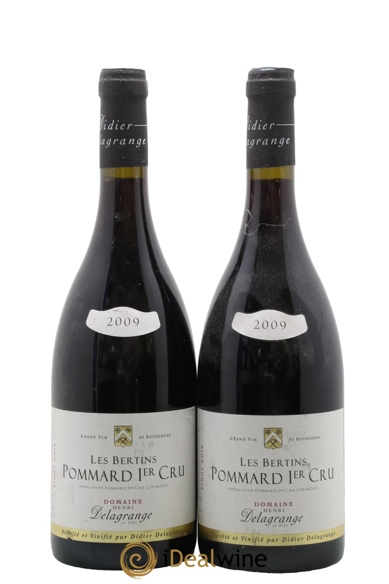 Pommard 1er Cru Les Bertins Delagrange 2009 - Lot de 2 bouteilles - 0
