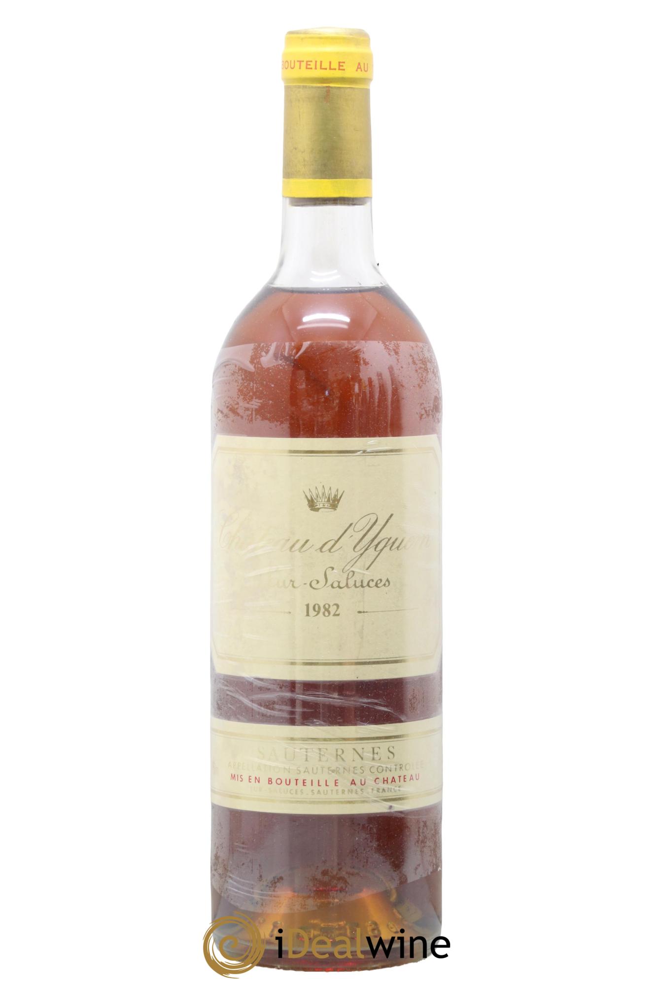 Château d' Yquem 1er Cru Classé Supérieur 1982 - Posten von 1 Flasche - 0
