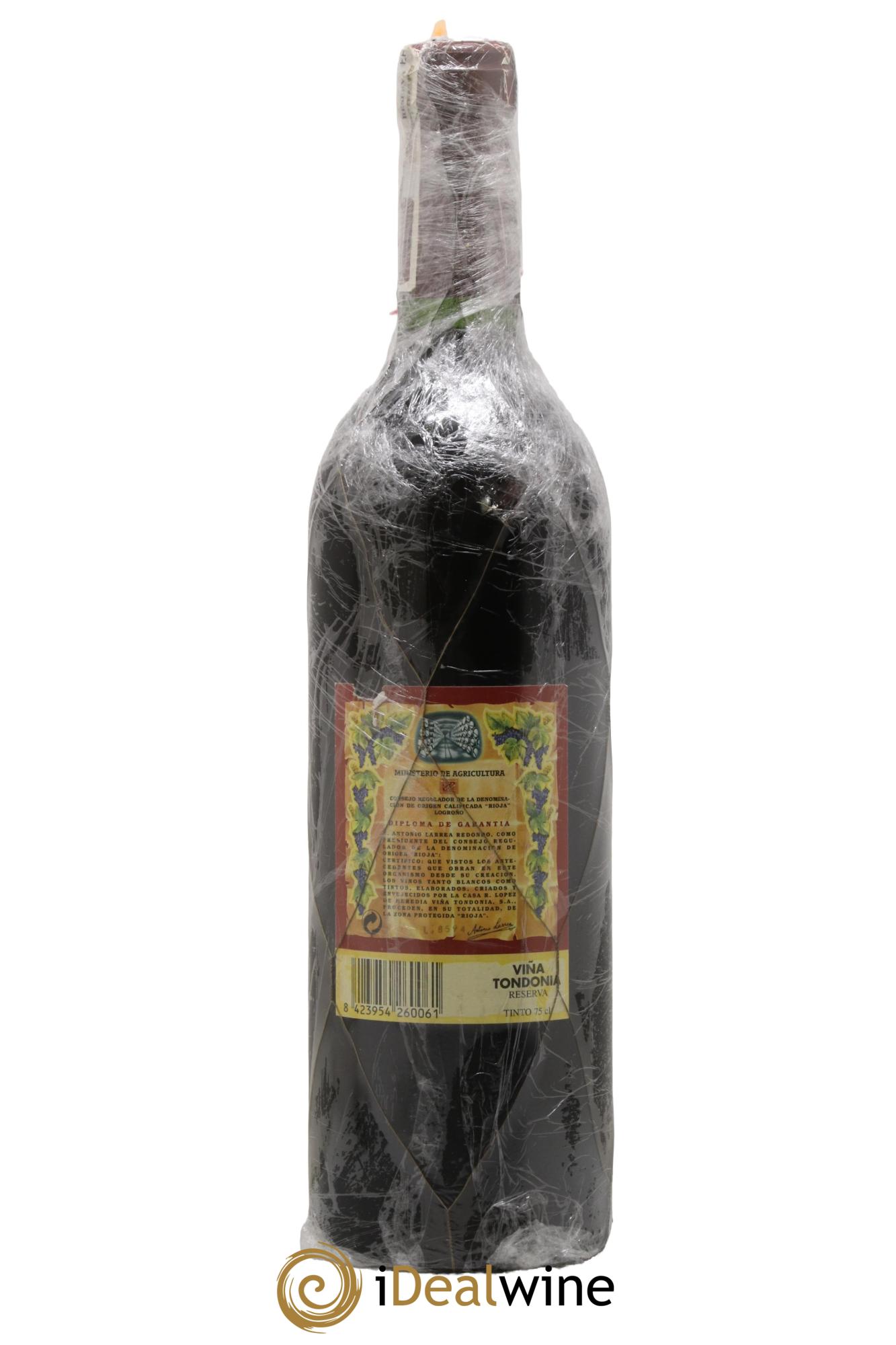 Rioja DOCA Reserva Vina Tondonia R. Lopez de Heredia 1997 - Lot of 1 bottle - 1
