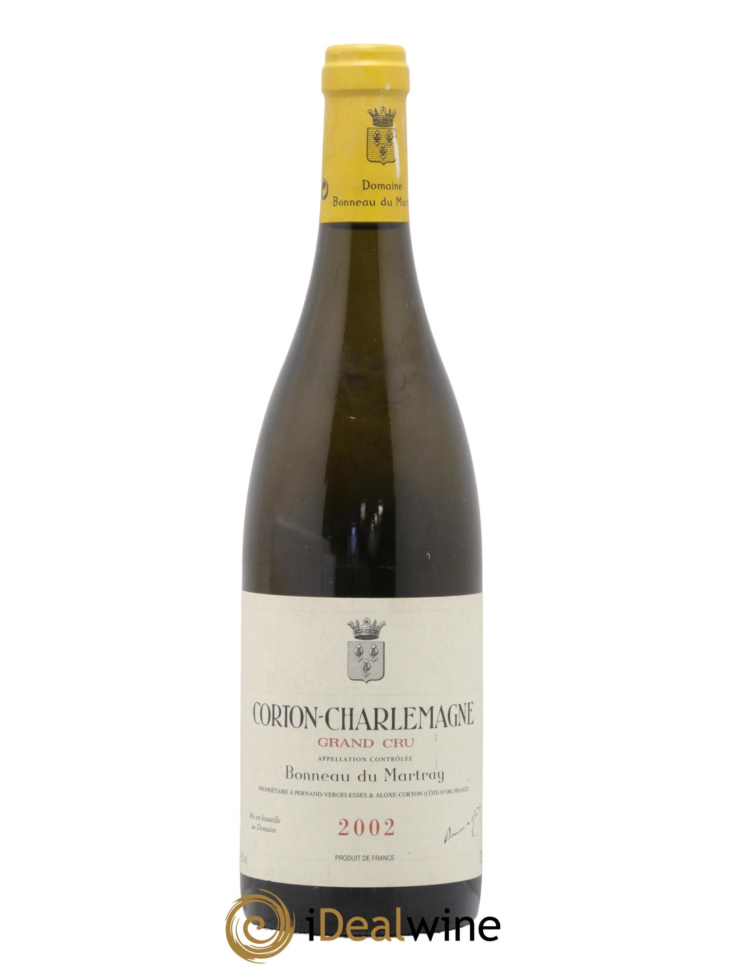 Corton-Charlemagne Grand Cru Bonneau du Martray (Domaine) 2002 - Lot de 1 bouteille - 0