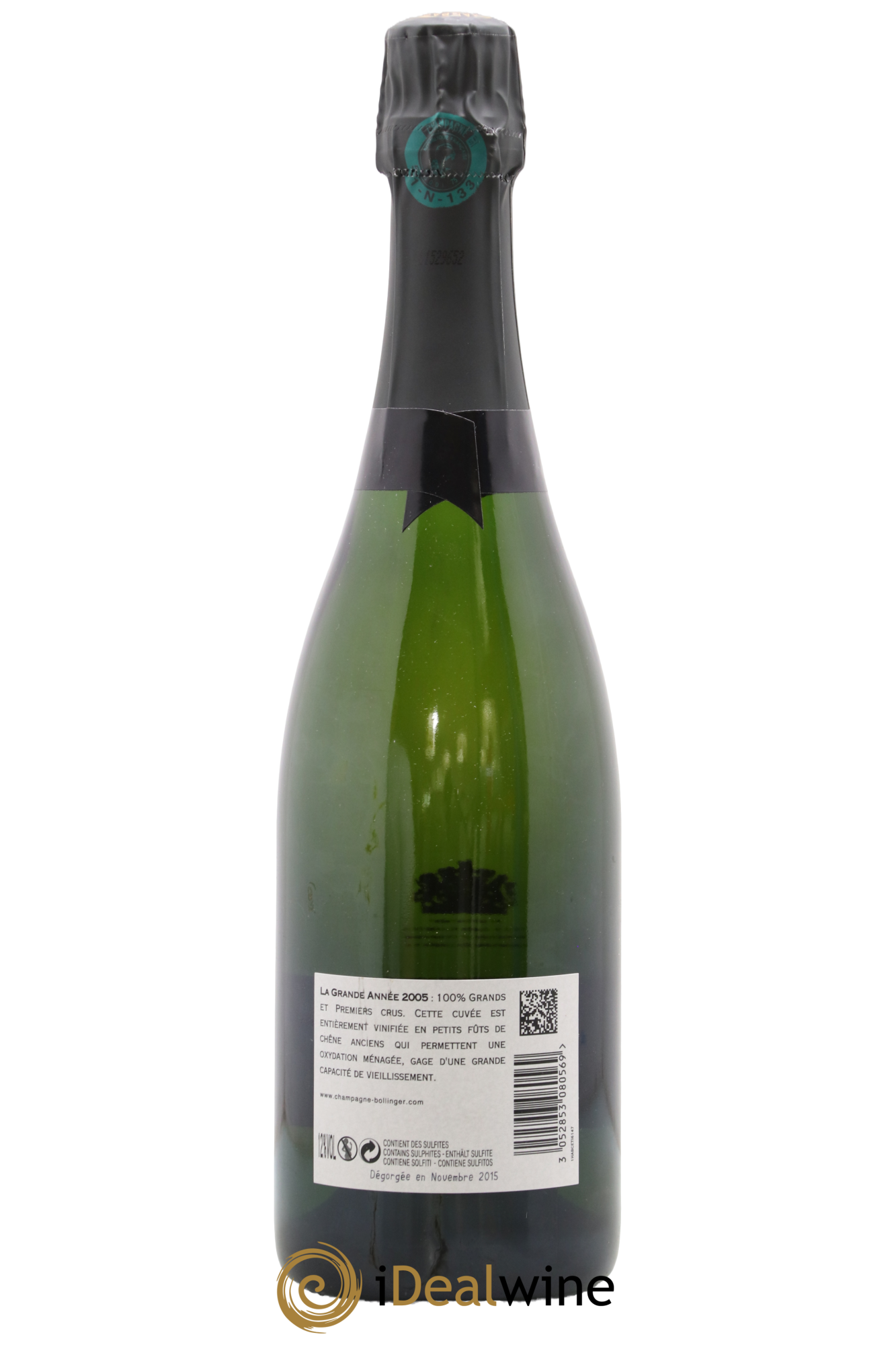 La Grande Année Brut Bollinger 2005 - Lot of 1 bottle - 1