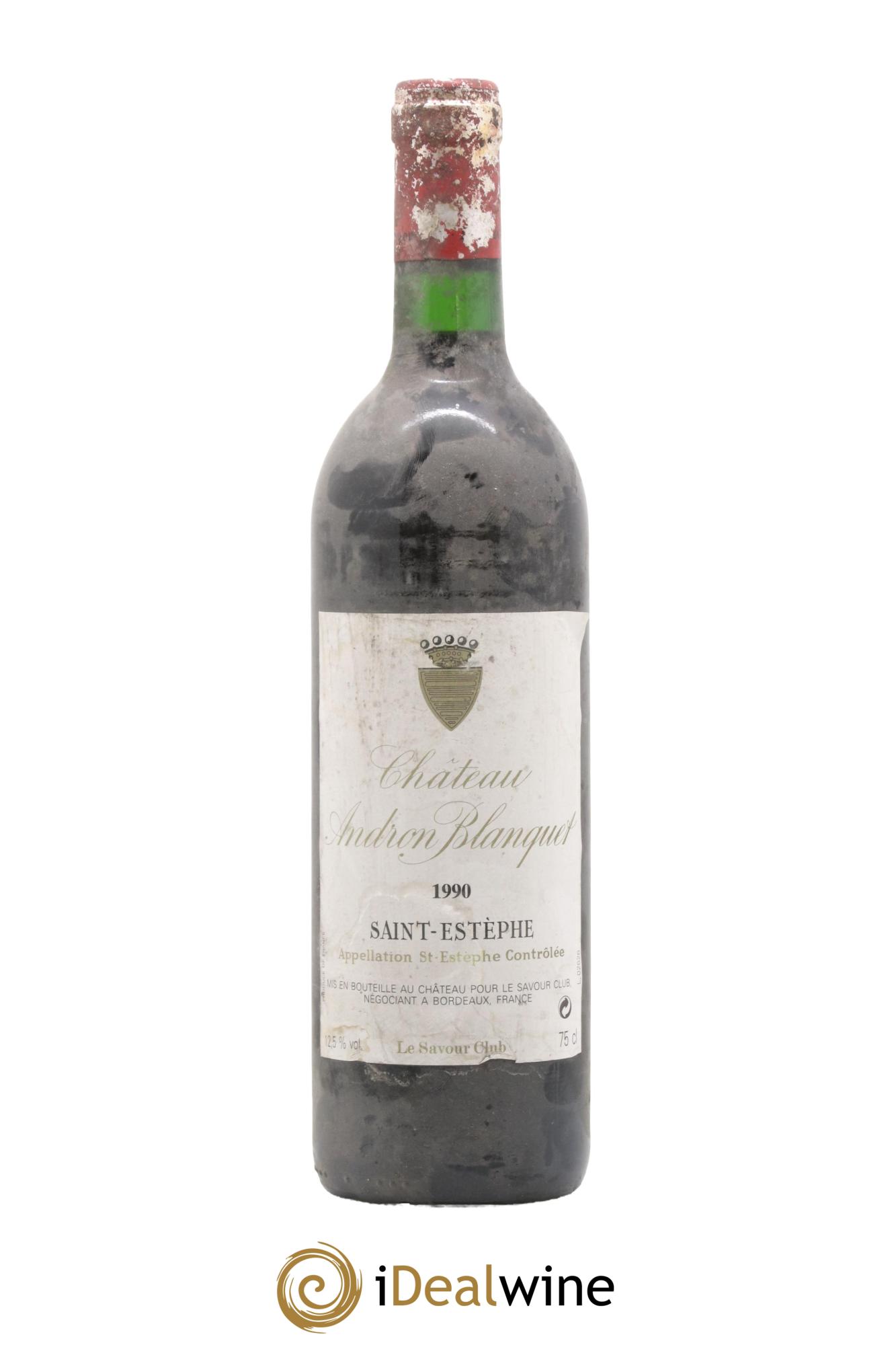 Château Andron Blanquet Cru Bourgeois 1990 - Lotto di 1 bottiglia - 0