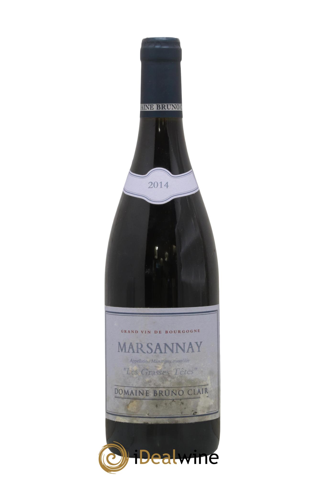 Marsannay Les Grasses Tetes Bruno Clair (Domaine) 2014 - Lotto di 1 bottiglia - 0