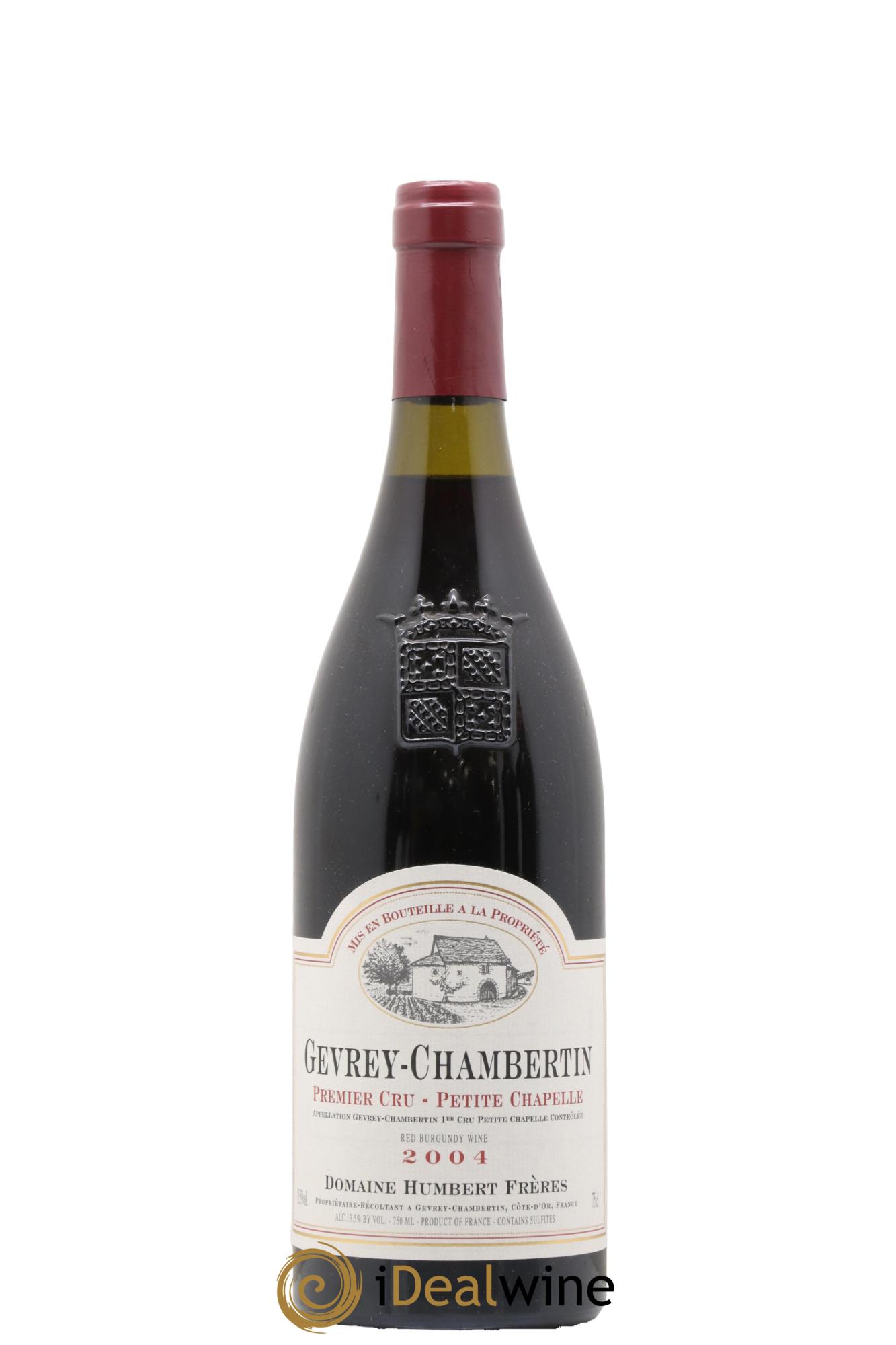Gevrey-Chambertin 1er Cru Petite Chapelle Humbert (Domaine) 2004 - Lot de 1 bouteille - 0