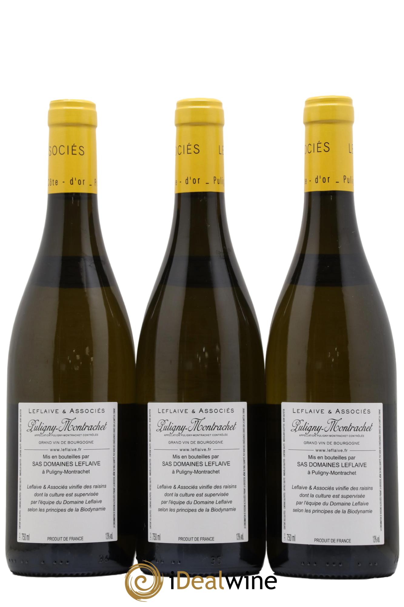 Puligny-Montrachet Leflaive (Domaine) 2021 - Lot de 3 bouteilles - 1