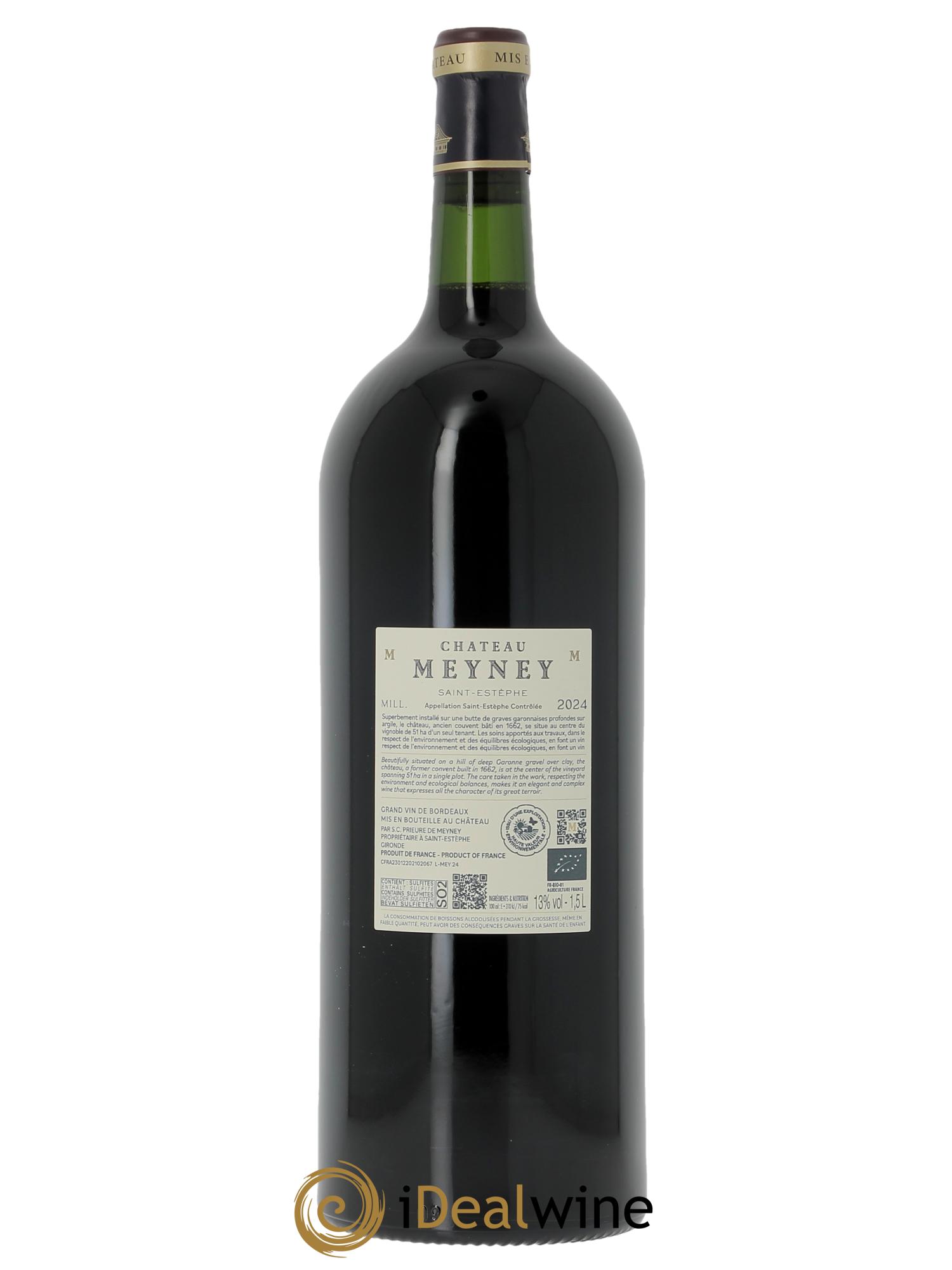 Château Meyney (CBO à partir de 6 mgs) 2024 - Lot de 1 magnum - 1