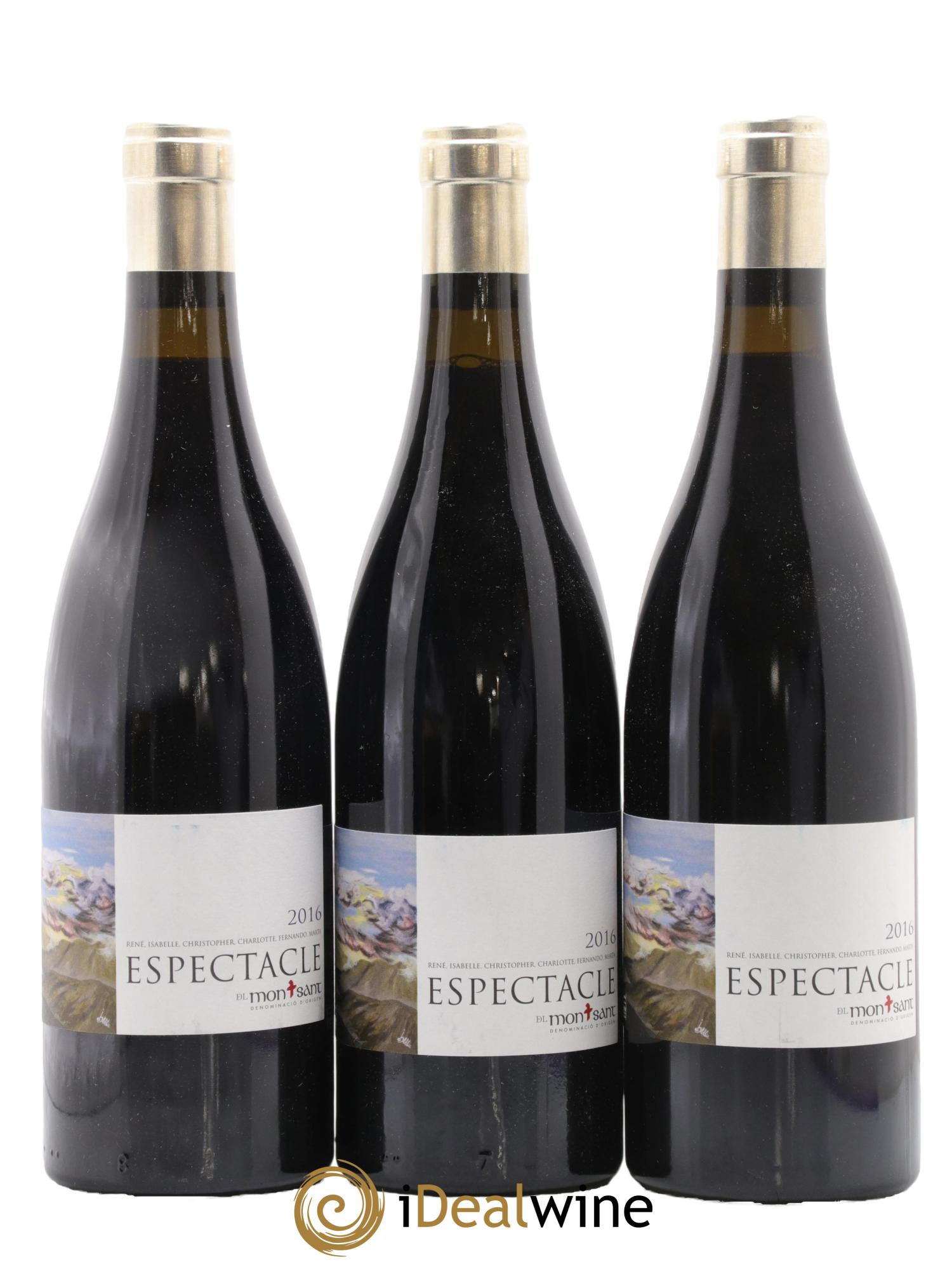Montsant DO DO Espectacle del Montsant René Barbier 2016 - Lot de 3 bouteilles - 0