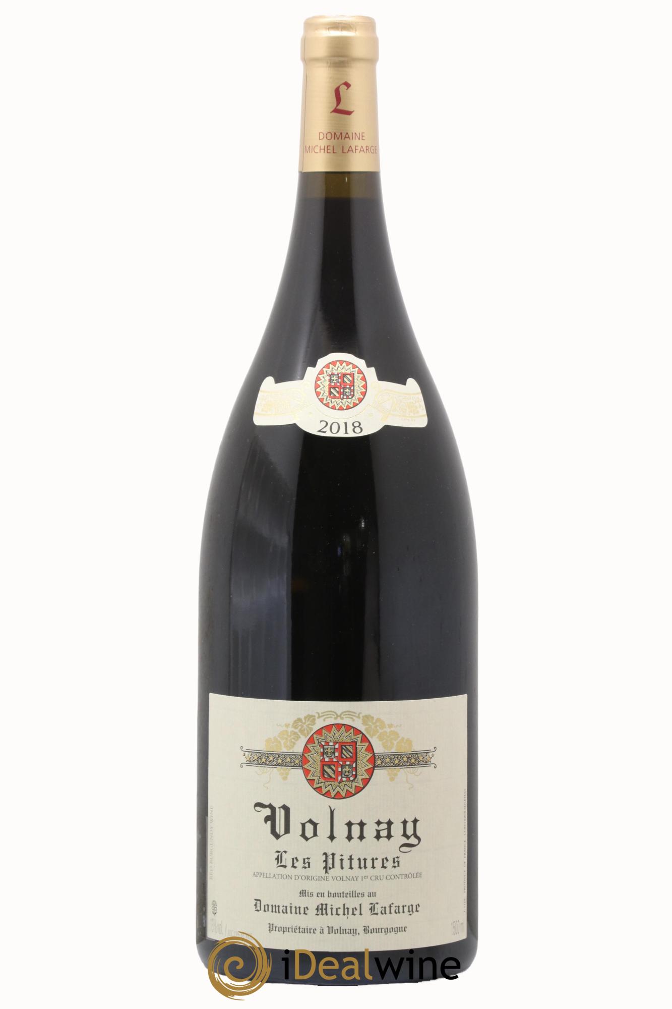 Volnay 1er Cru Les Pitures Michel Lafarge 2018 - Lotto di 1 magnum - 0