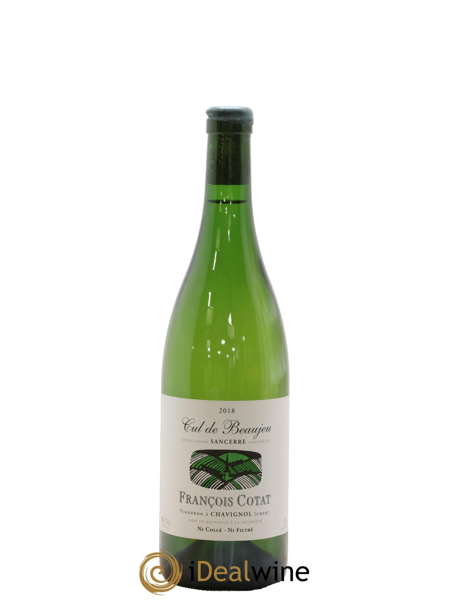 Sancerre Les Culs de Beaujeu François Cotat 2018 - Lot de 1 bouteille - 0