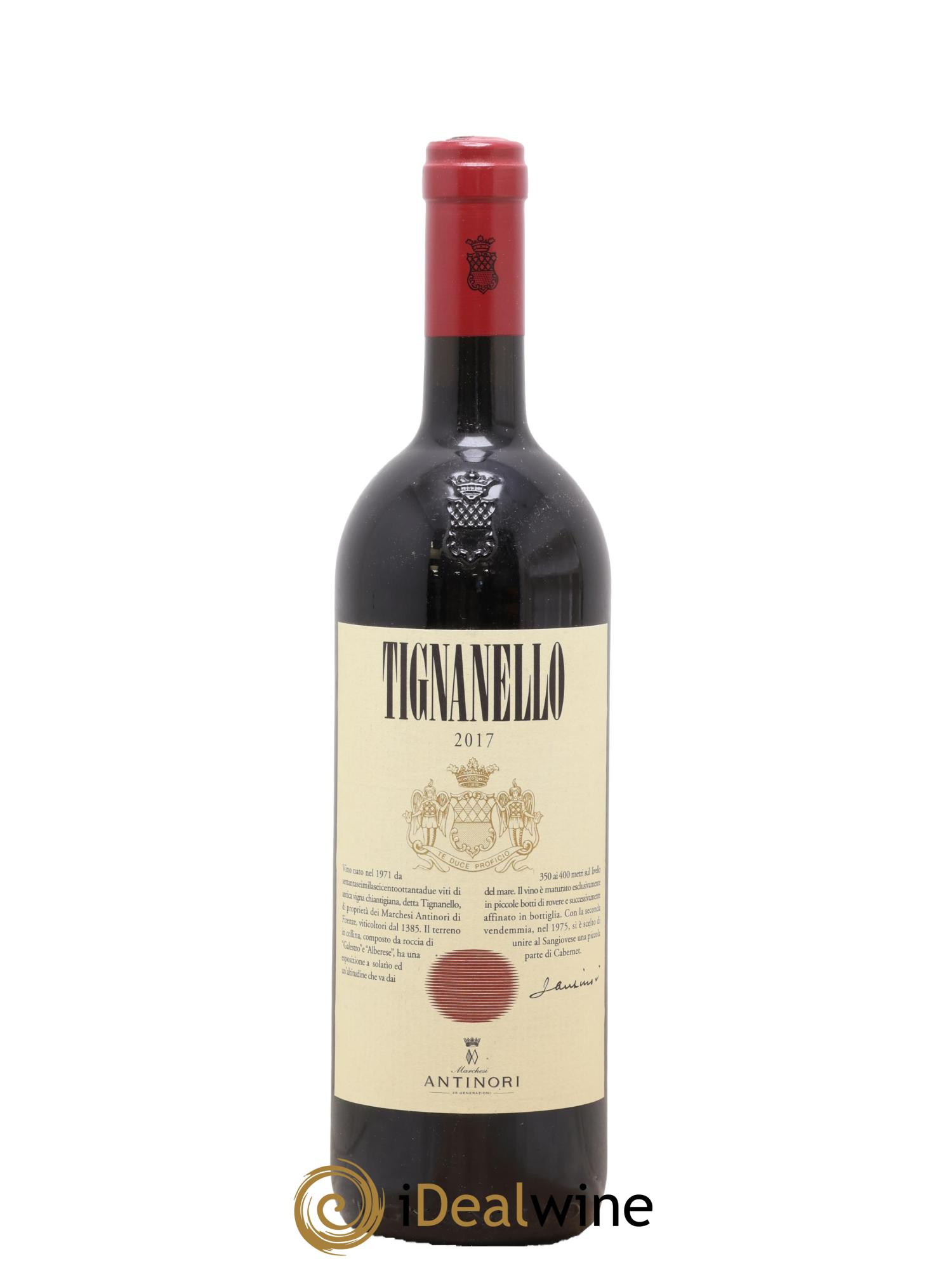 Toscana IGT Tignanello Tenuta Tignanello - Marchesi Antinori 2017 - Lot of 1 bottle - 0