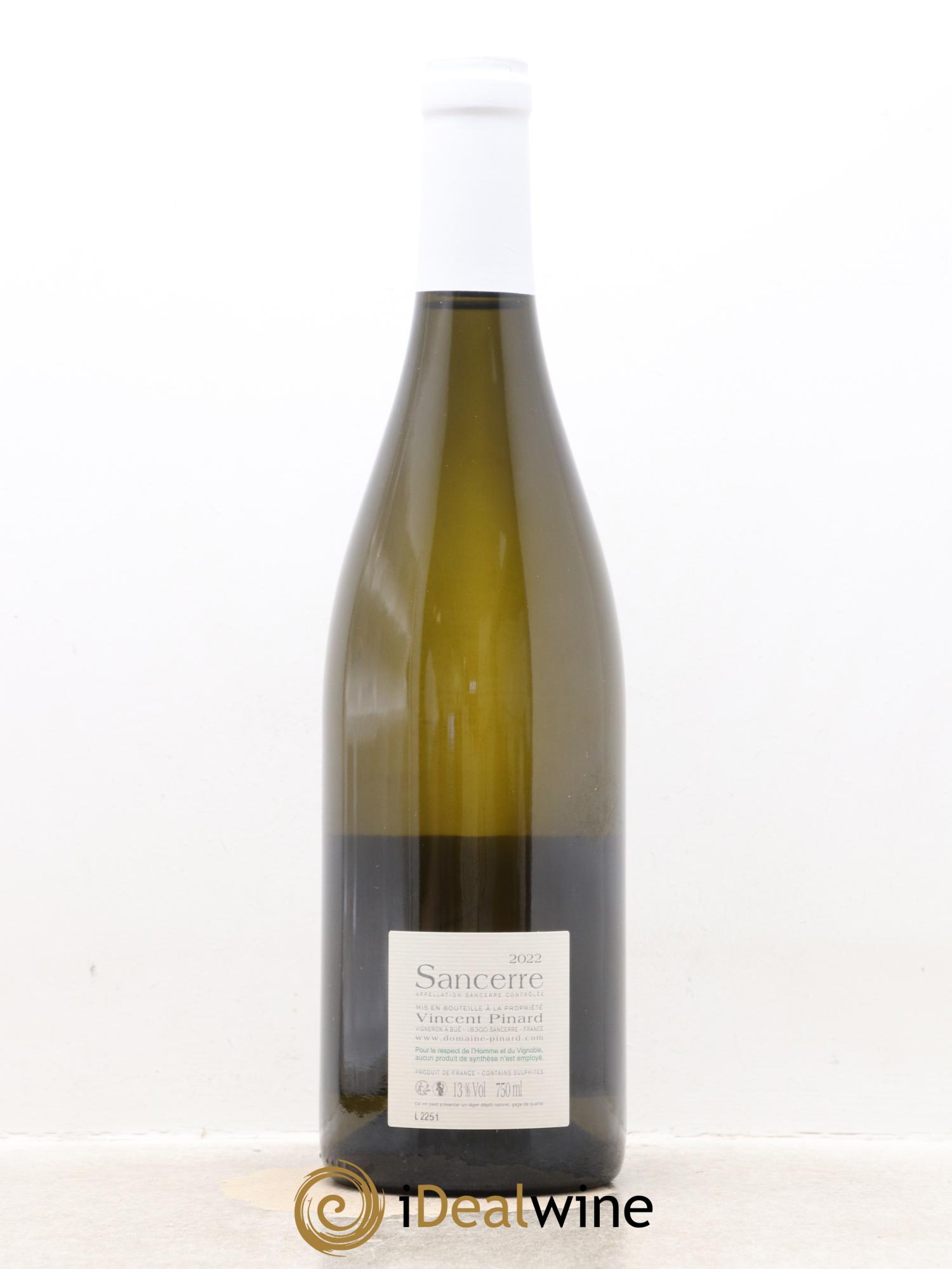 Sancerre Nuance Vincent Pinard 2022 - Lot of 1 bottle - 1